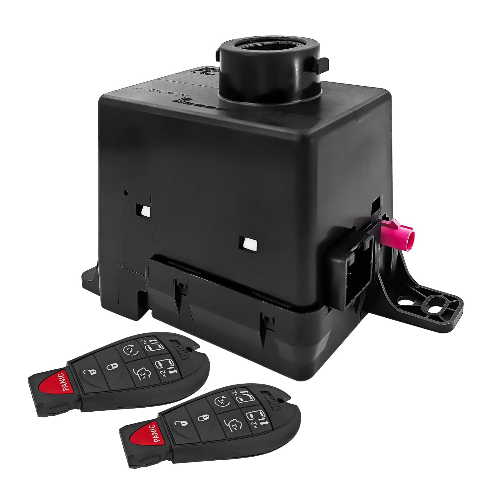 2008-2010 Dodge: 2 modellen, 36 varianten Draadloze ontstekingsknooppuntmodule met twee sleutels 68210156AB 05026149AG