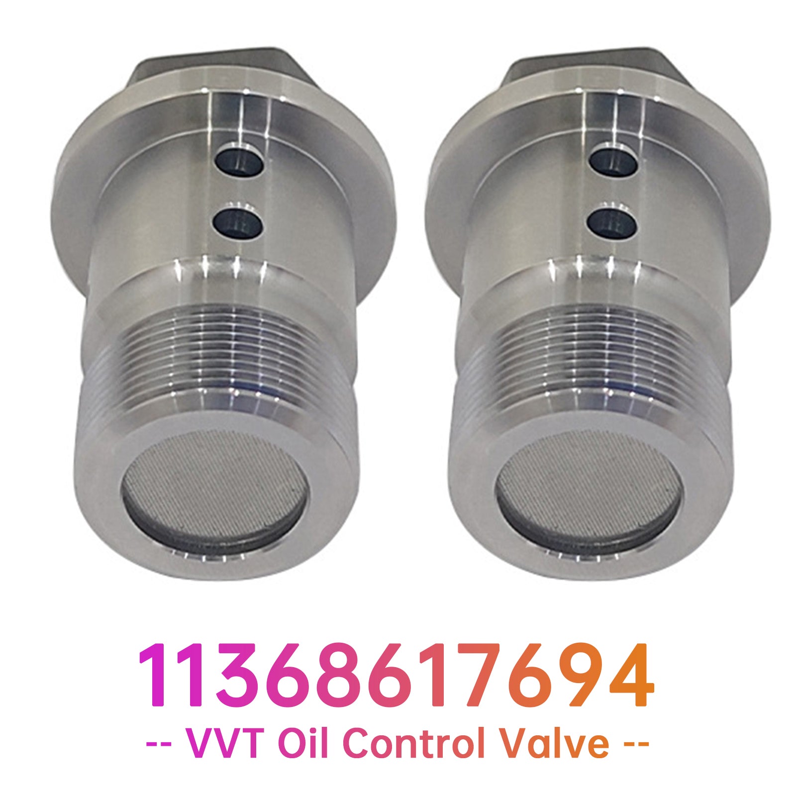 Valve de contrôle d'huile VVT ​​à synchronisation Variable pour moteur, 2 pièces, pour BMW 11368617694