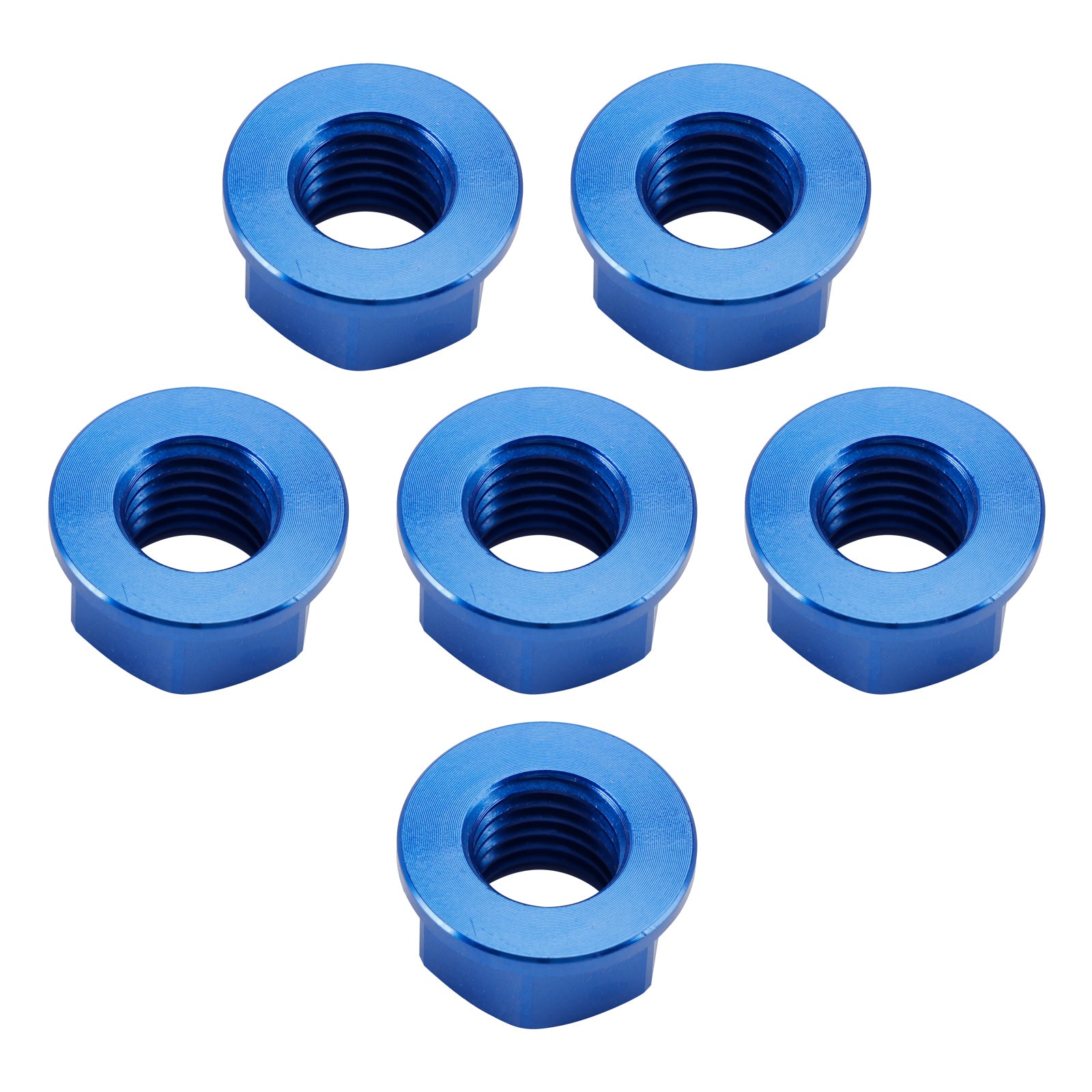 Rear Sprocket Nut Kit M10x1.5mm Blue For Aprilia RSV RSV4 1000R Factory 04-16