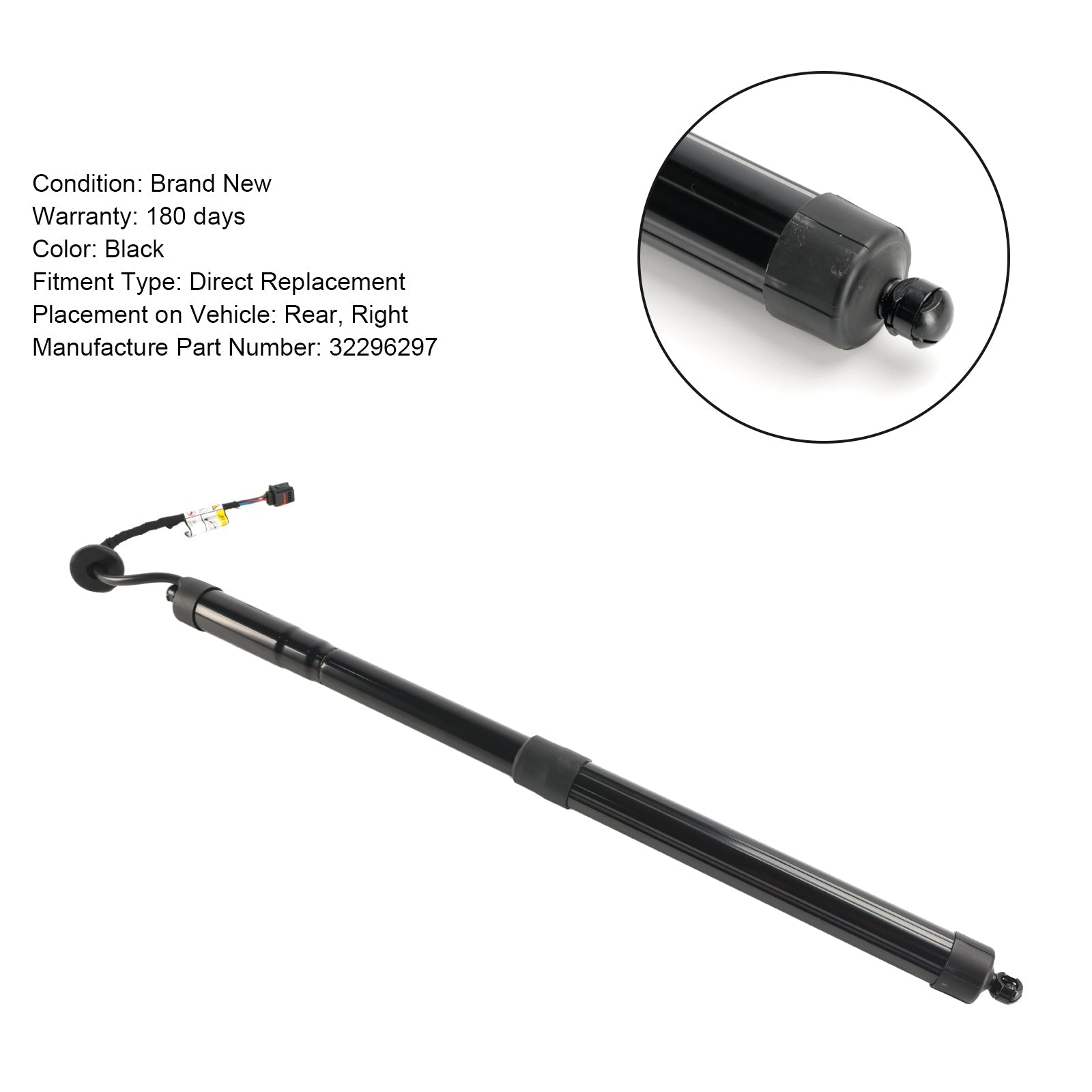 2020/11-2023/12 Volvo XC40 536 Electric Rear Right Electric Tailgate Gas Strut 32296297