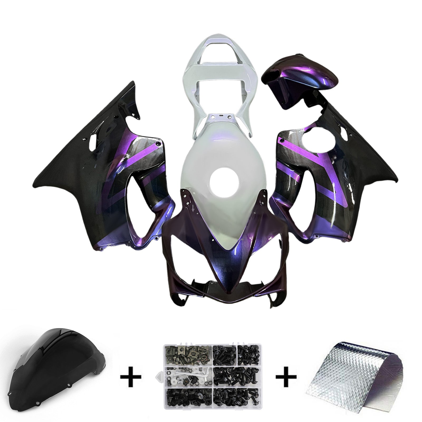 Injection Fairing Kit Bodywork Plastic ABS For Honda CBR600 F4i 2001-2003