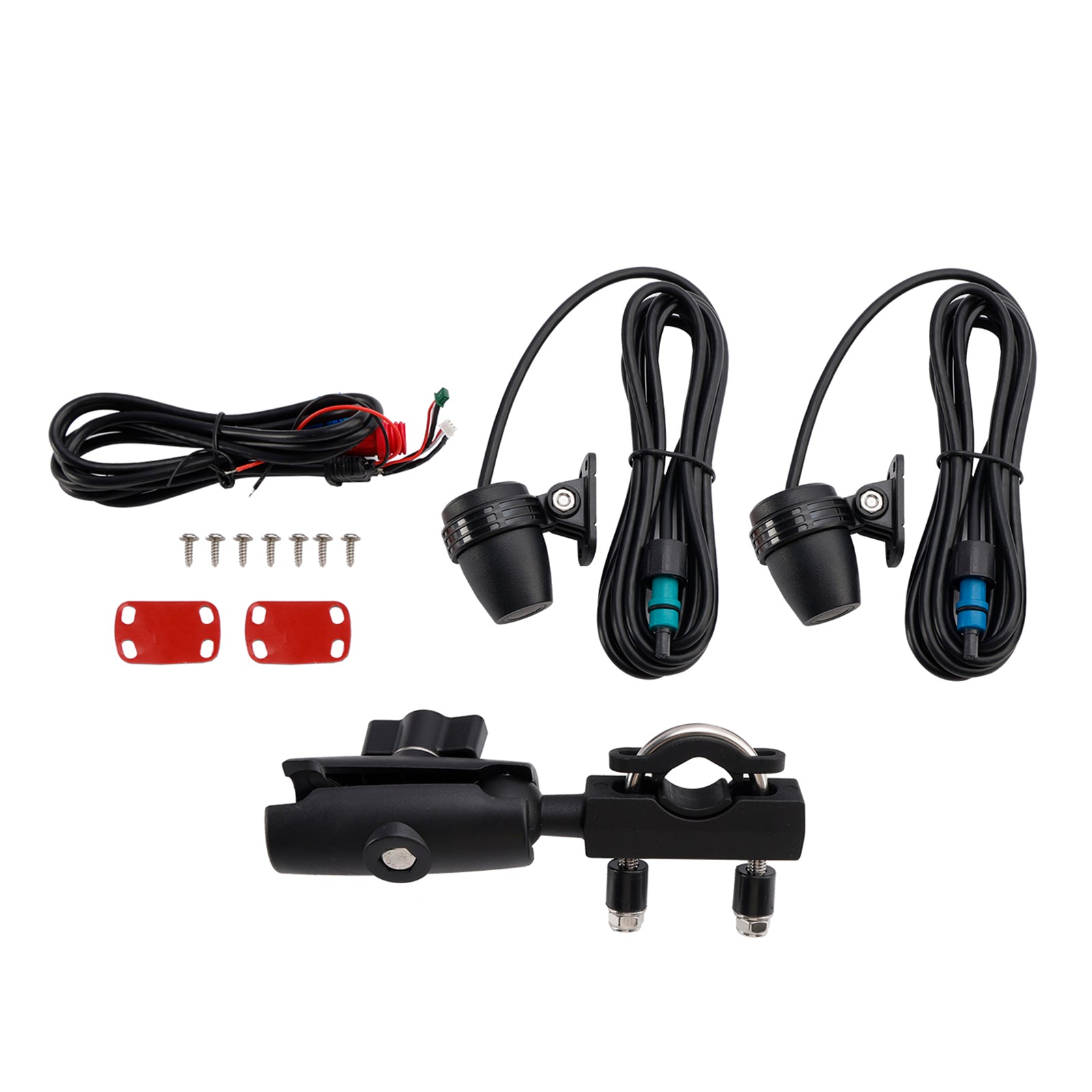 Motorcyklar bilspel 7 tum Universal 1080p -rekord för Scooter Motorcykel