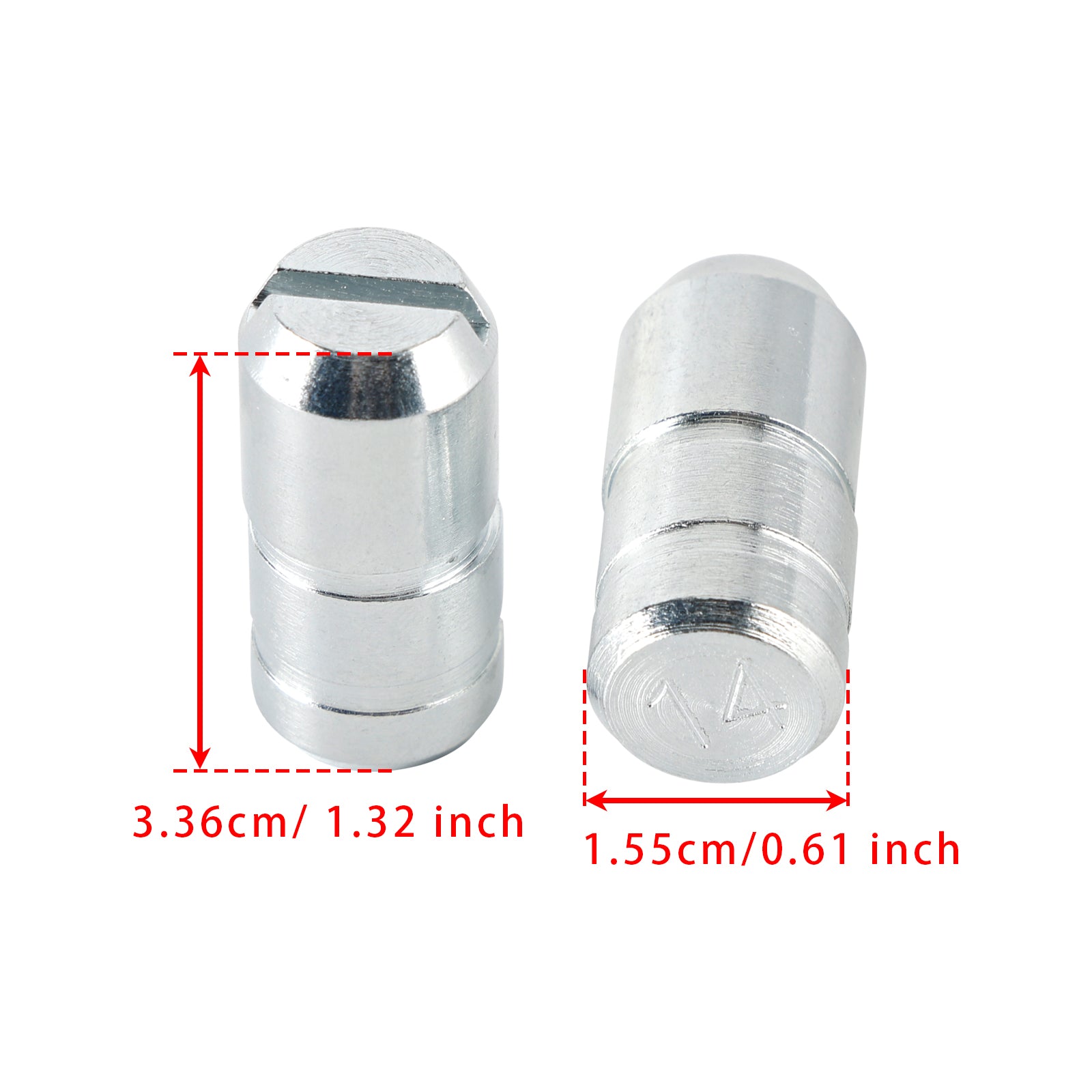 4PCS 37936 0.014" Offset  1.328" L Bellhousing Dowel Pin