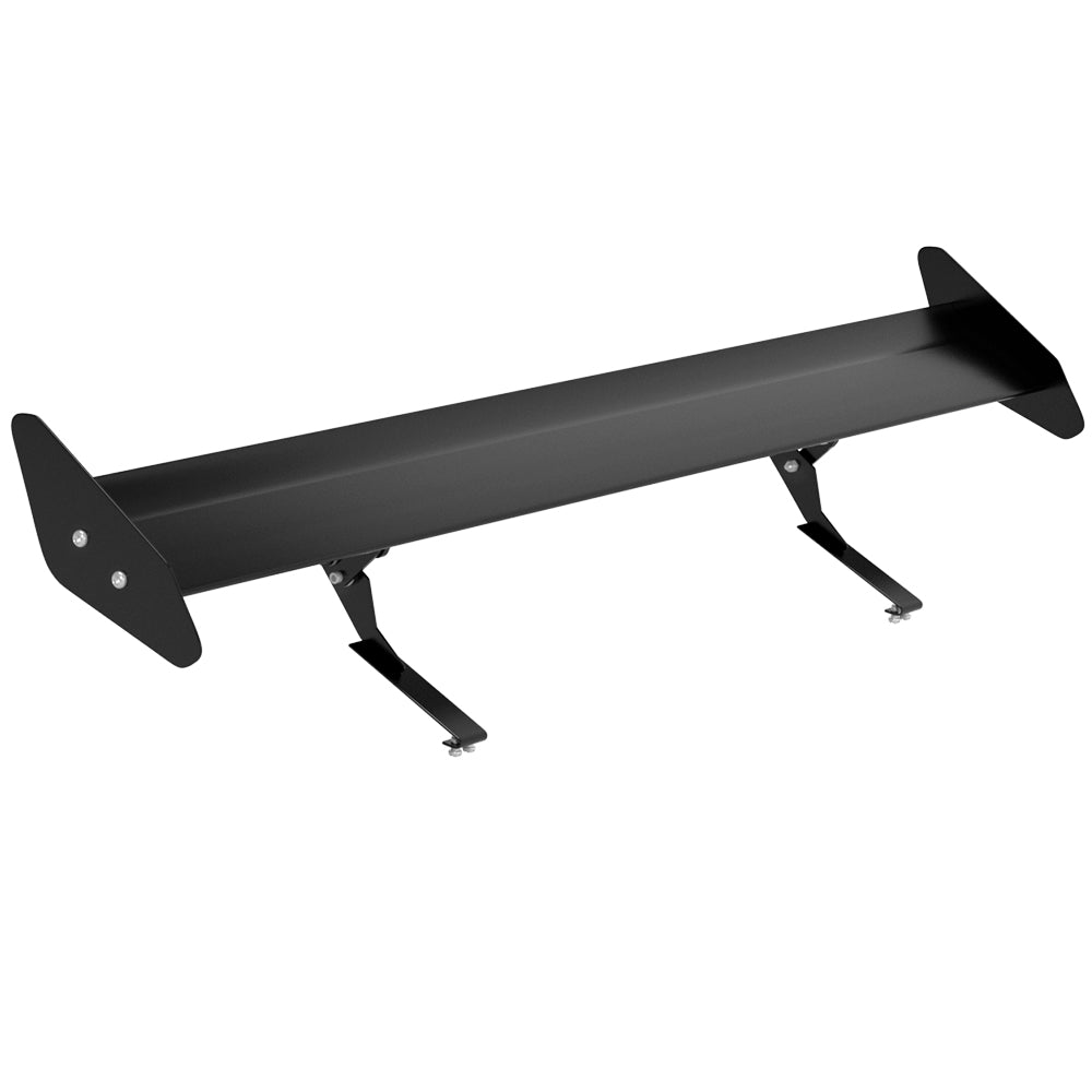 Universal Hatch Adjustable Aluminum GT Rear Trunk Wing Racing Spoiler Black 14# Generic