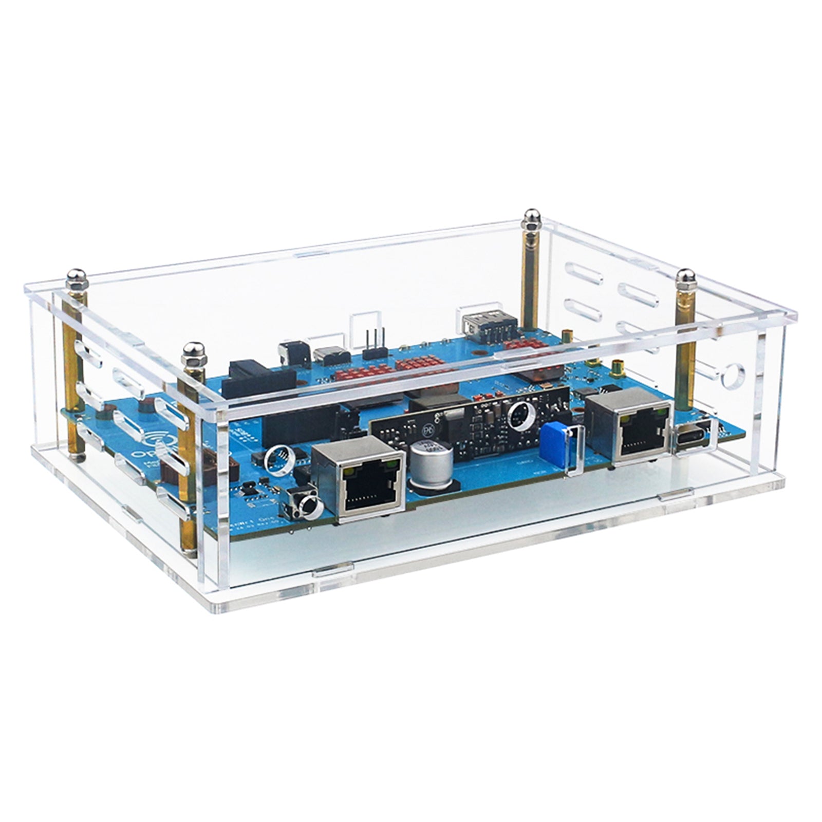 Banana Pi Openwrt One Shell Acryl Transparante Beschermende Shell Externe Antenne