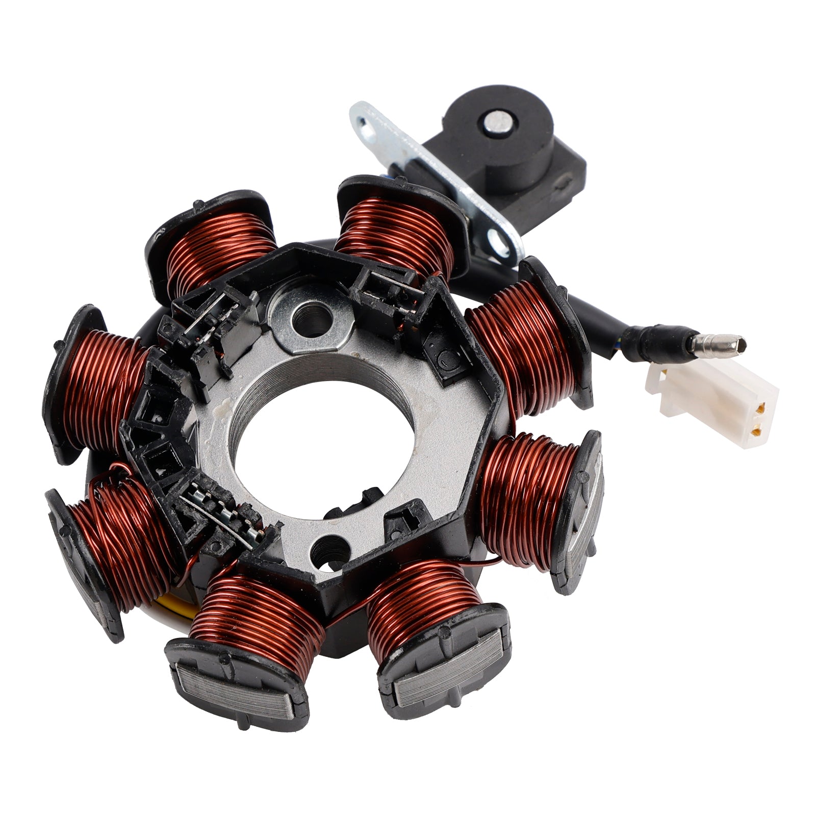 8 Bobina - 3 Wire - Stator Assy para Kawasaki ZX 130 Xcite 2008-2010 21003-0014