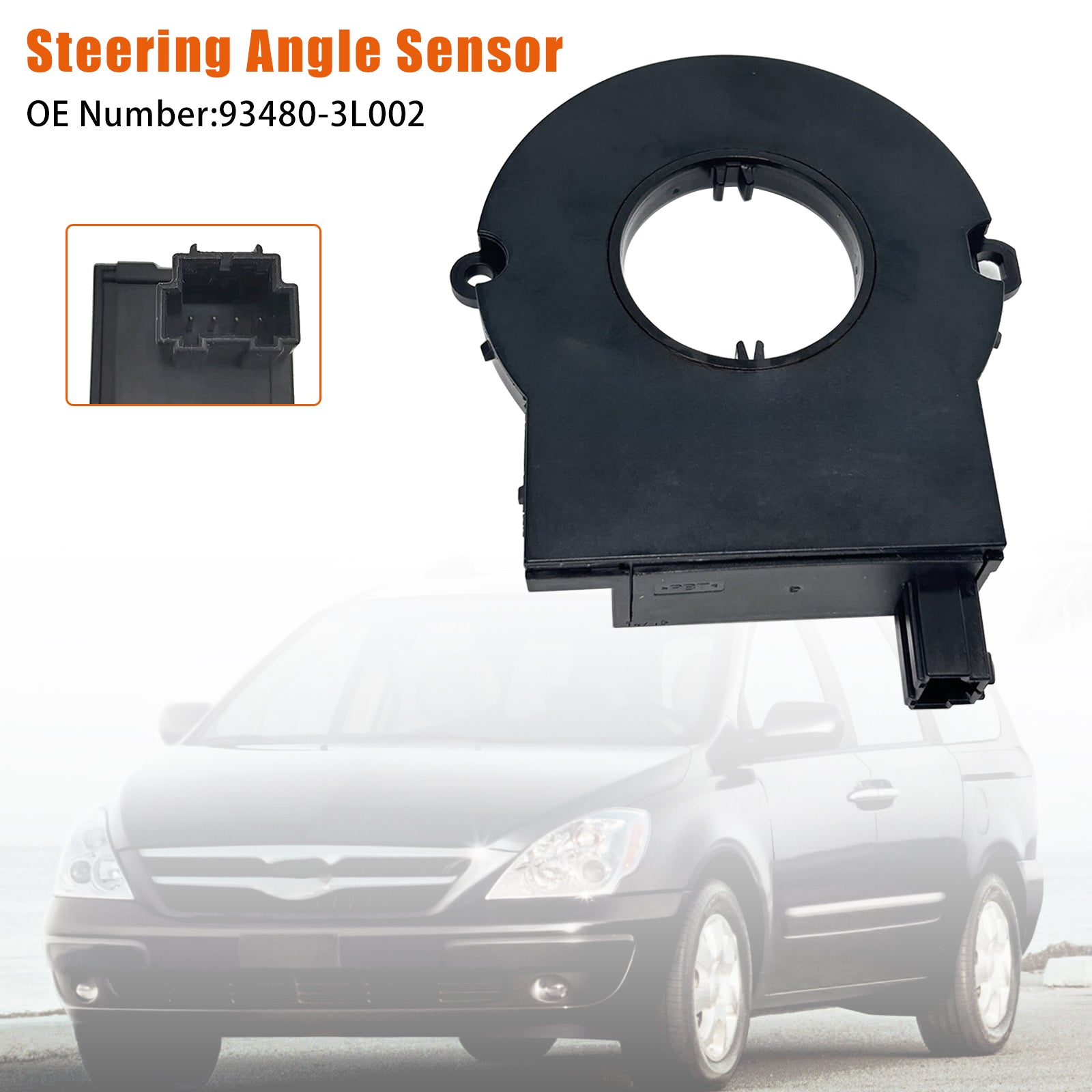 Capteur d'angle de direction 93480-3L002 pour Hyundai Elantra Azera Santa Fe 2006-2008