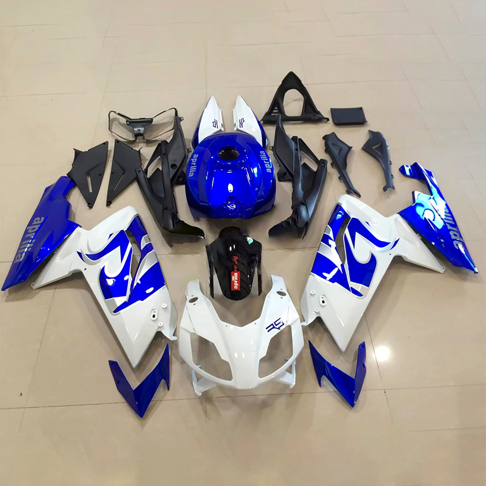 2006-2011 Aprilia Rs125 injektionsmässa kit Bodywork Plastic ABS