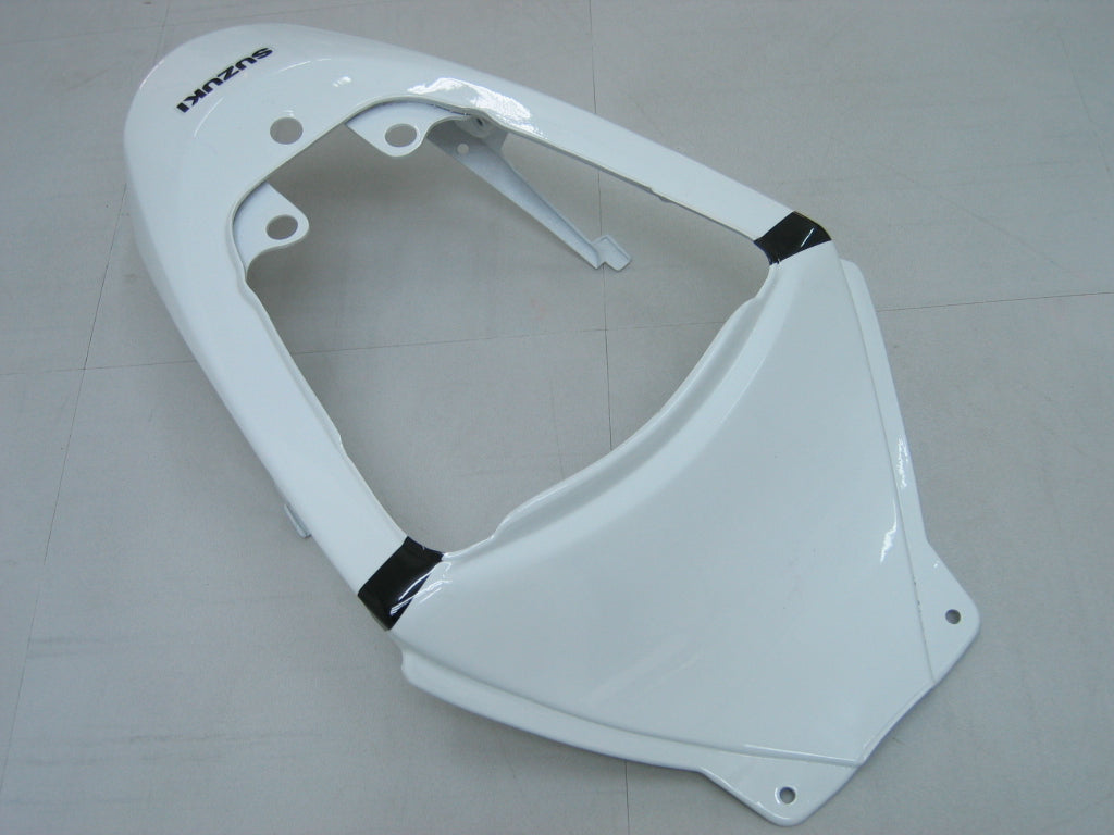 2005-2006 GSXR1000 White Black Bodywork Fairing ABS Injection Molded Plastics Set Generic