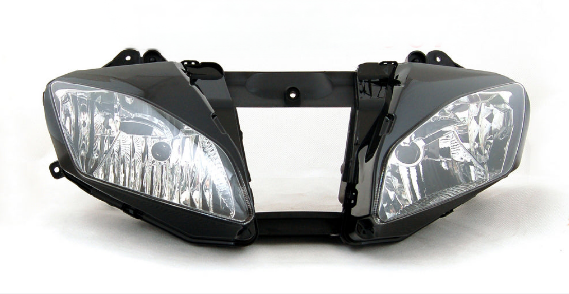 Motorcycle Headlight Assembly For Yamaha YZF 600 1000 R1 R6 YZF R1 YZF R6 Clear Generic