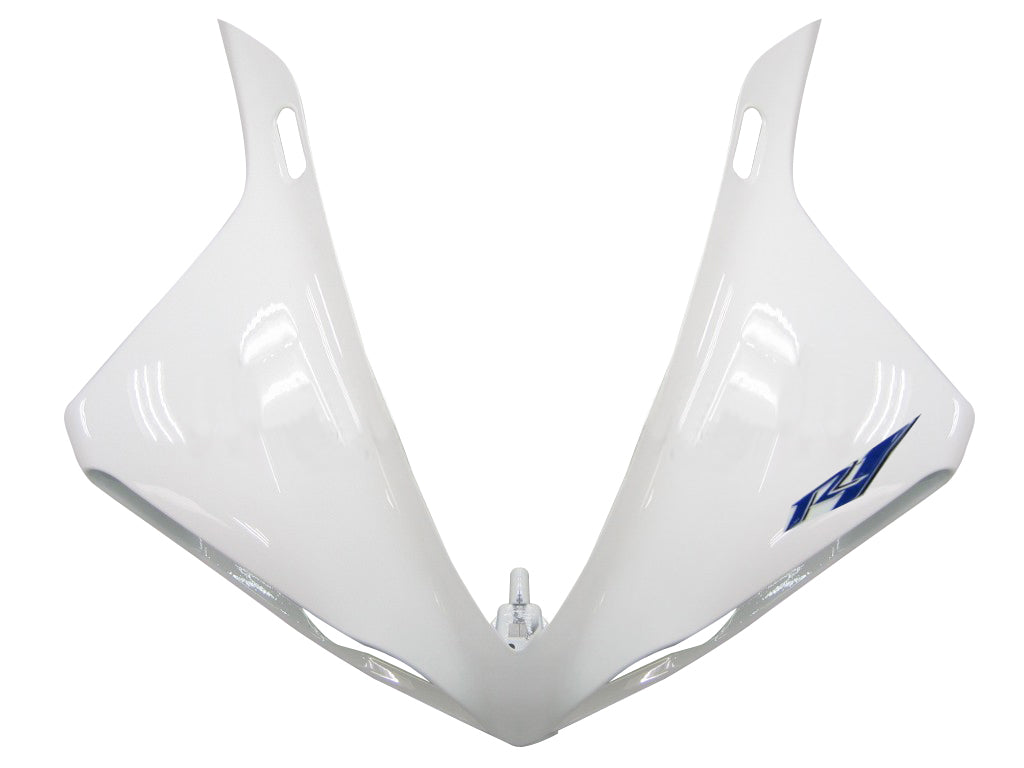 2009-2011 Yamaha YZF-R1 Blanc Bleu Noir Carénages Racing Générique