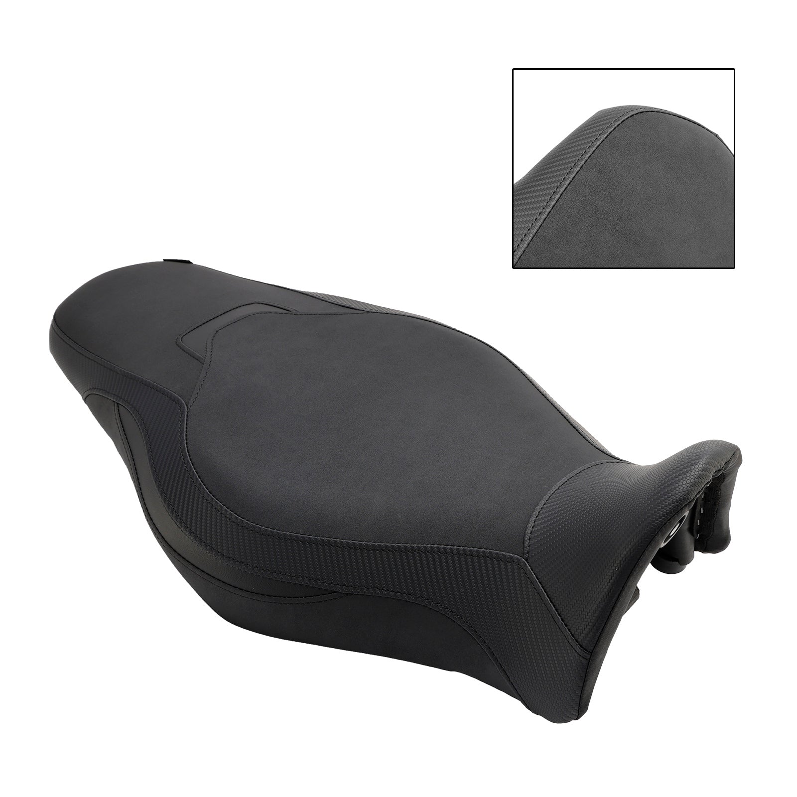 2021-2023 Yamaha Mt-09 Mt-09Sp Asiento del pasajero delantero Cojín trasero Gris