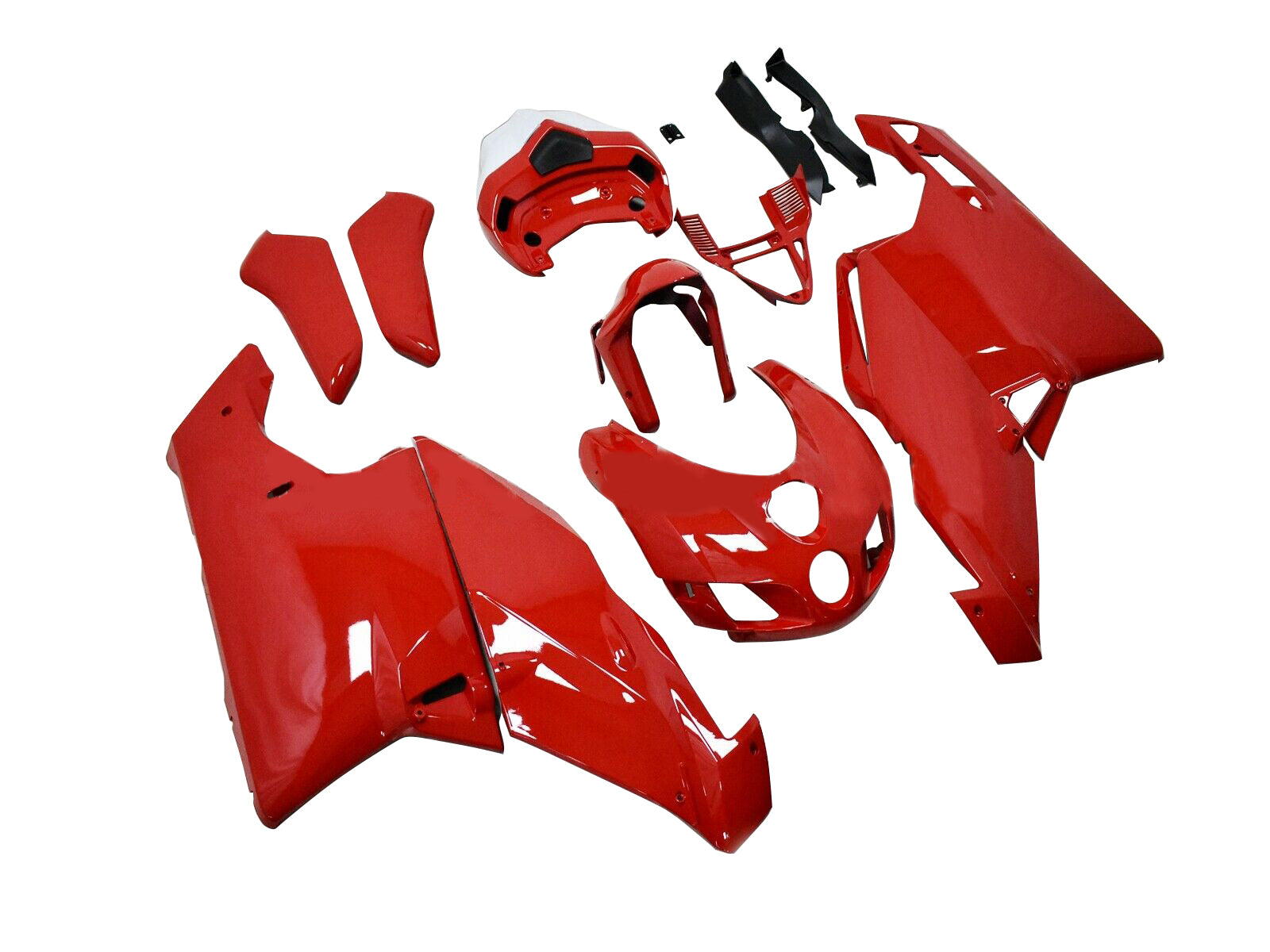 2005-2006 Ducati 999 749 Kit Carénage Carrosserie ABS Générique