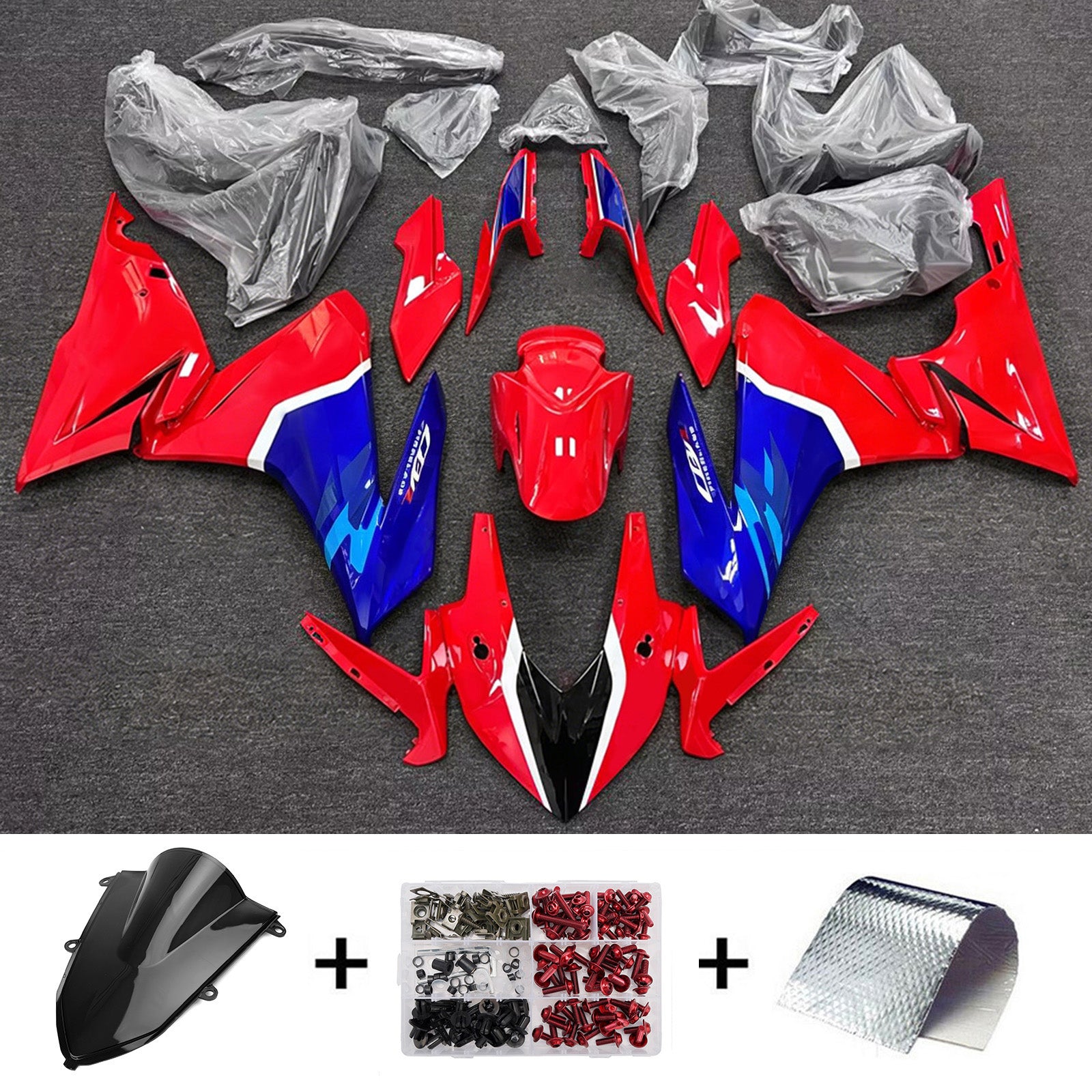Injection Fairing Kit Bodywork Plastic ABS For Honda CBR400R 2022