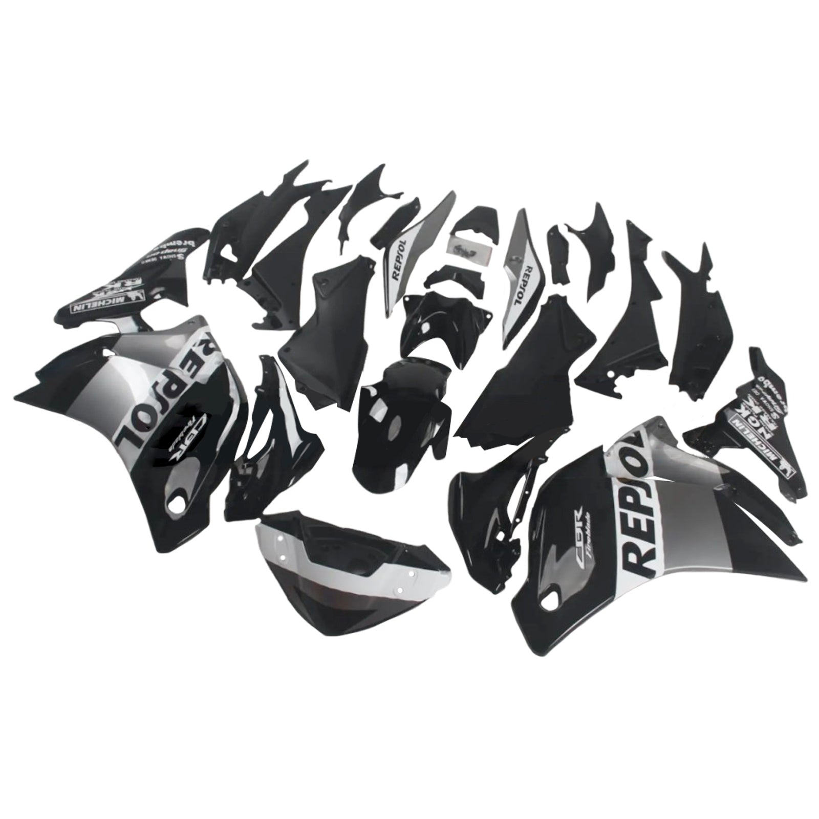 Kit de carénage d'injection Honda CBR250R 2011-2015, carrosserie en plastique ABS