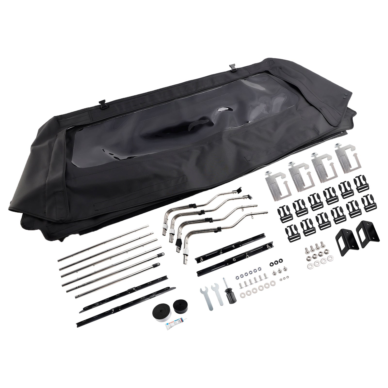 Toyota Tacoma 4-deurs 2016-2023 5" Zachte vrachtwagentopper