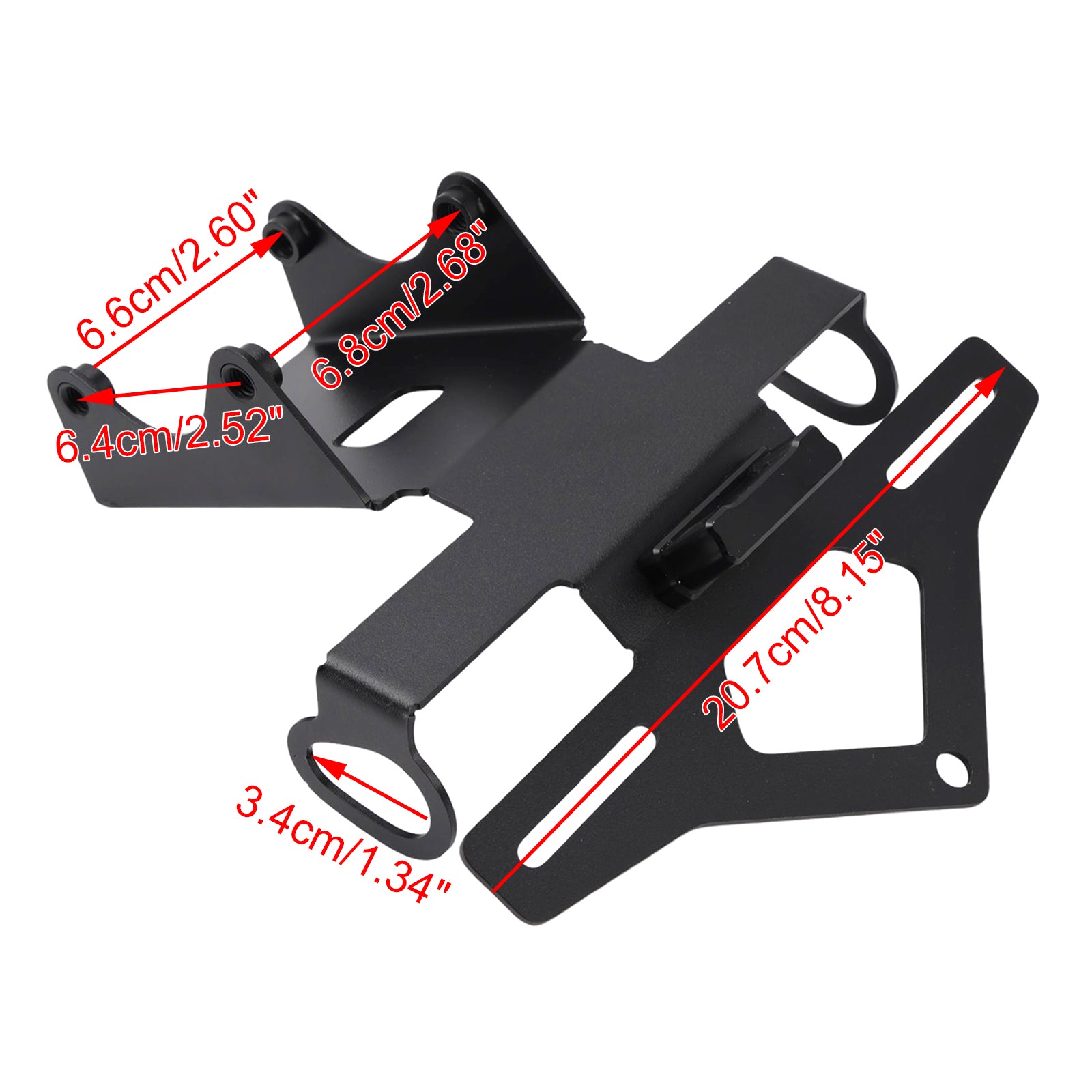 2024-2025 Yamaha MT-09 License Plate Holder Frame Bracket