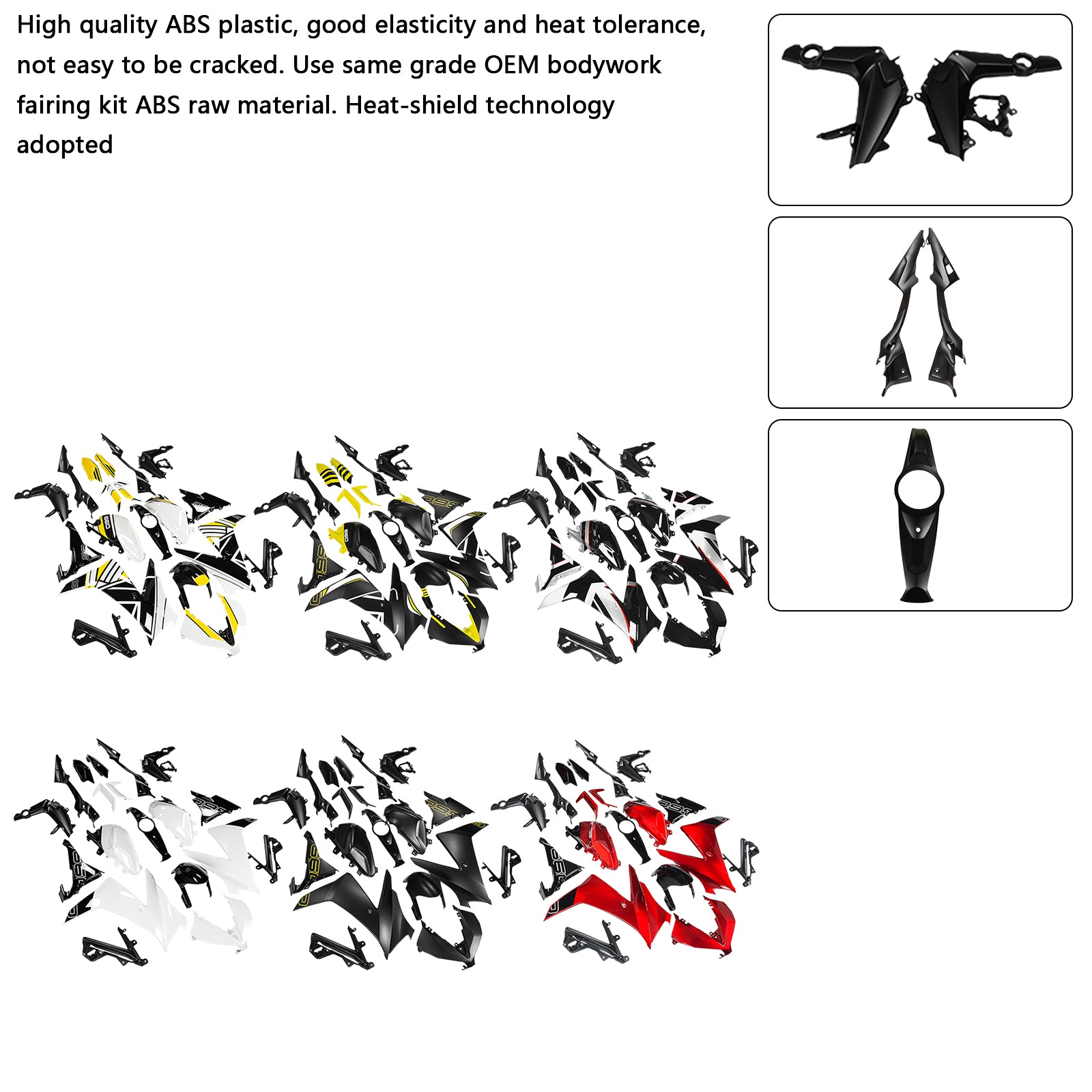 Injection Bodywork Fairing Kit for Daytona 660 2024-2025