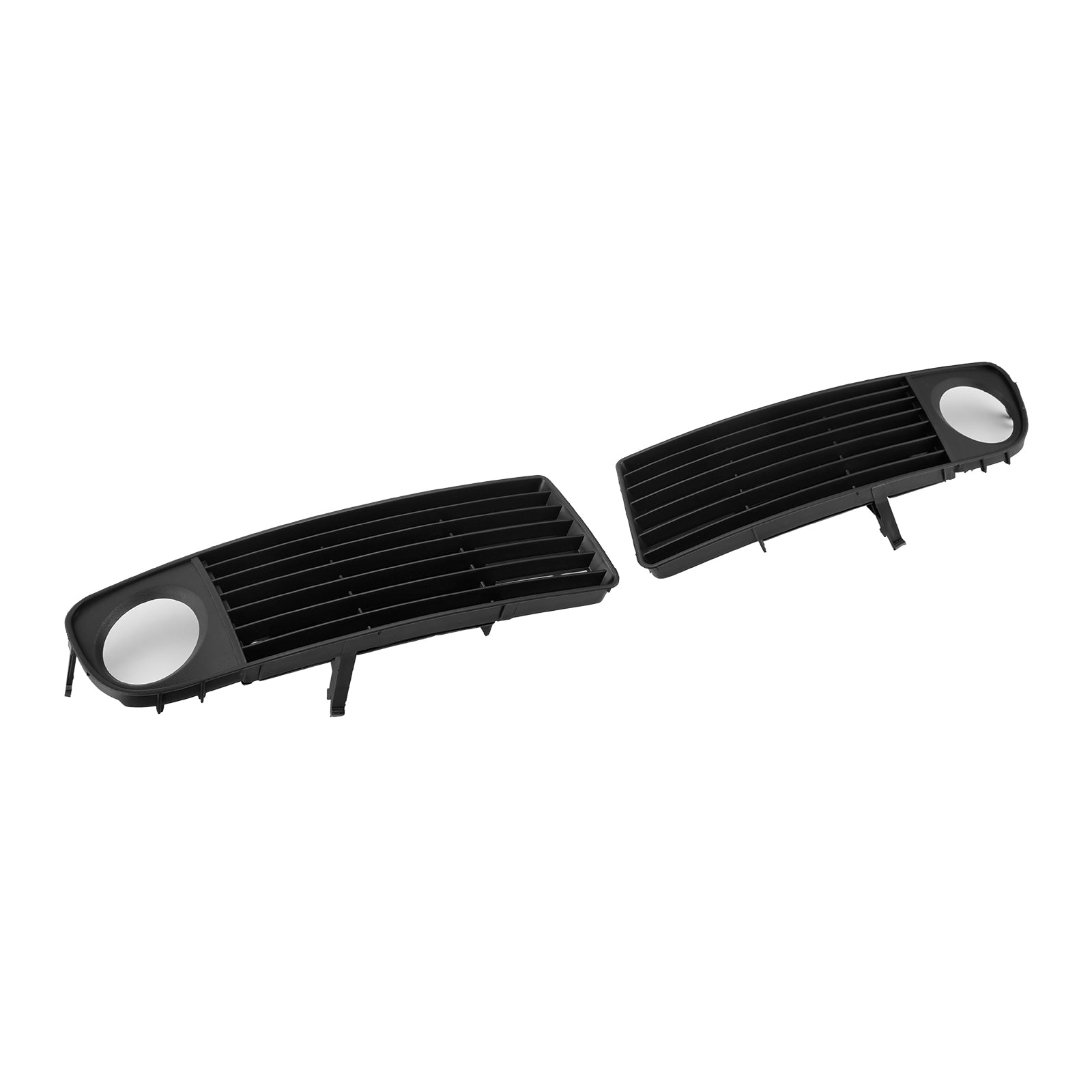 1998-2001 Audi A6 C5 2PCS Front Lower Bumper Fog Light Cover Grille