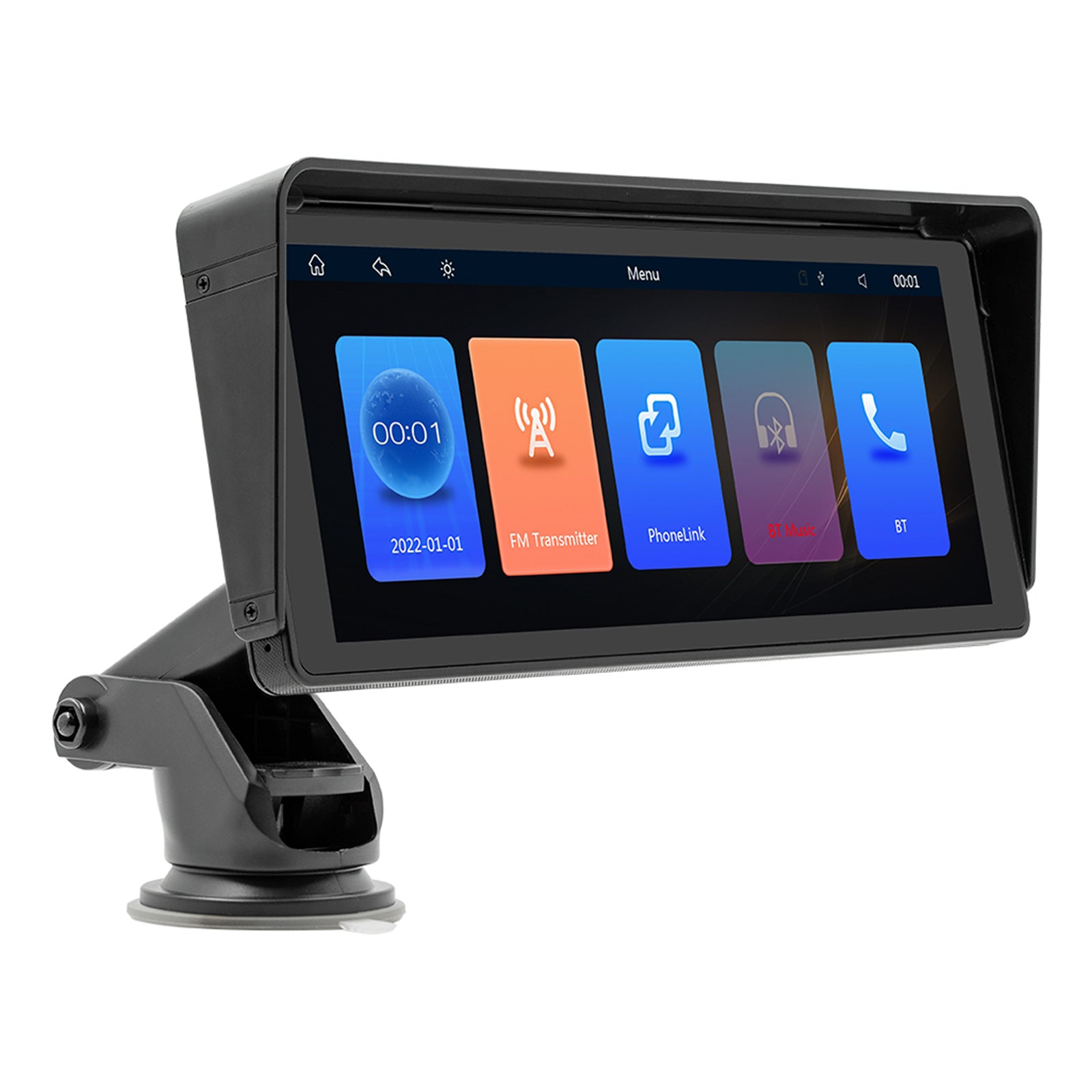 Lecteur MP5 pour voiture, 10.26 pouces, Bluetooth, transmetteur FM, sans fil, Carplay, 4 caméras LED