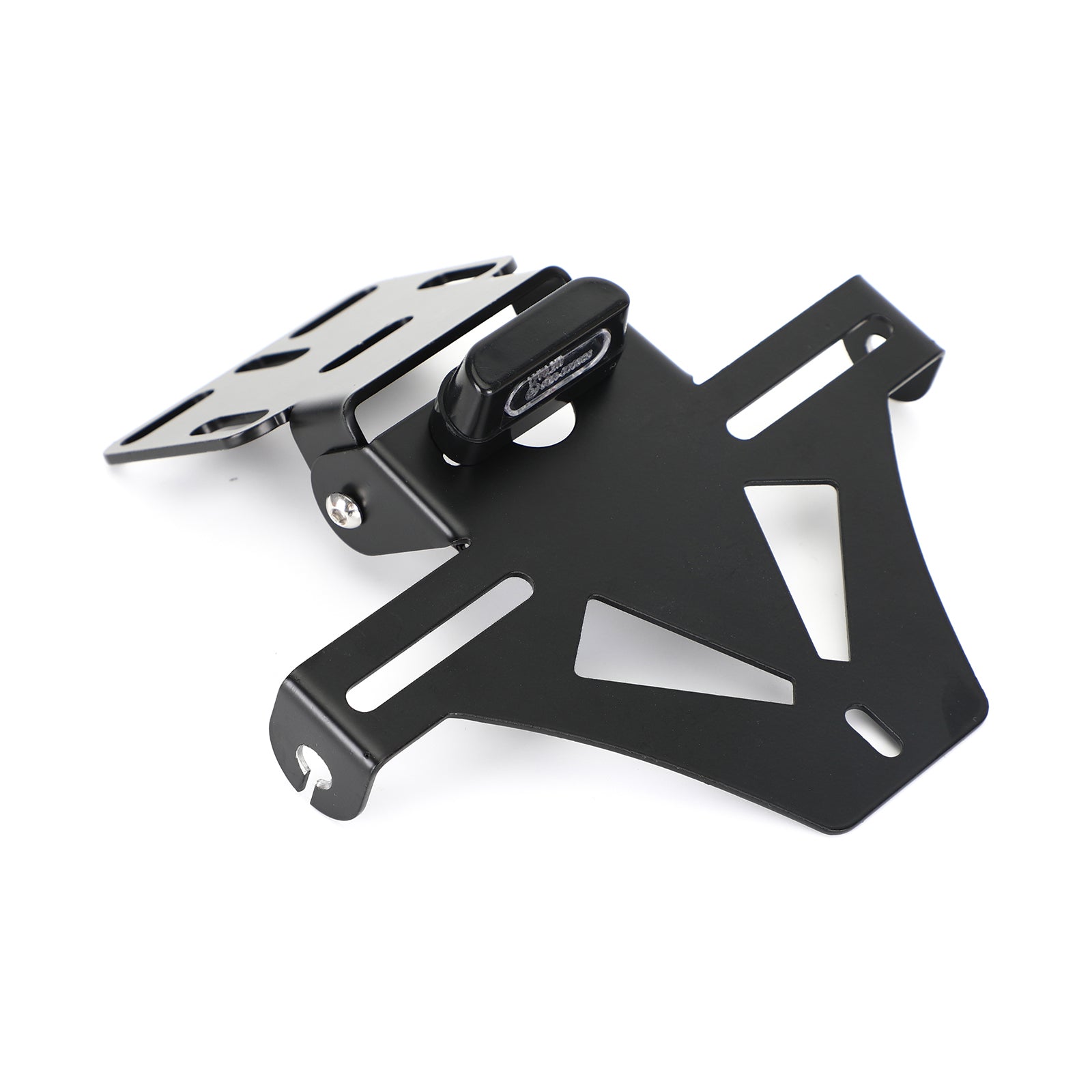 Universal Motorcycle Adjustable Angle License Number Plate Frame Holder Bracket