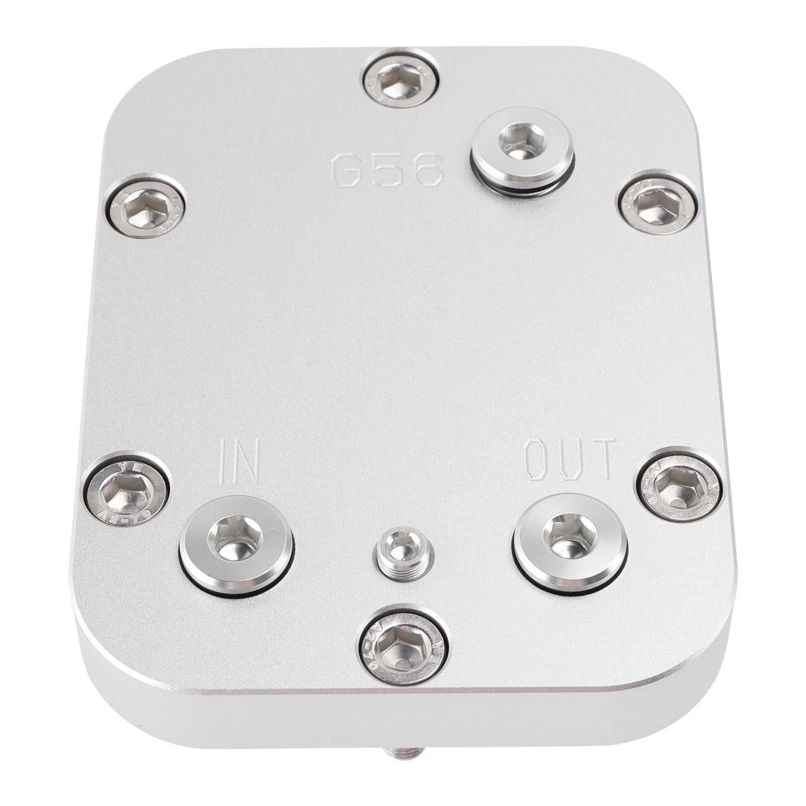 3 Ports PTO Cooler Cover 1/8 NPT For Ram 1/8 NPT 1500 2500 3500 4000 4500 G56