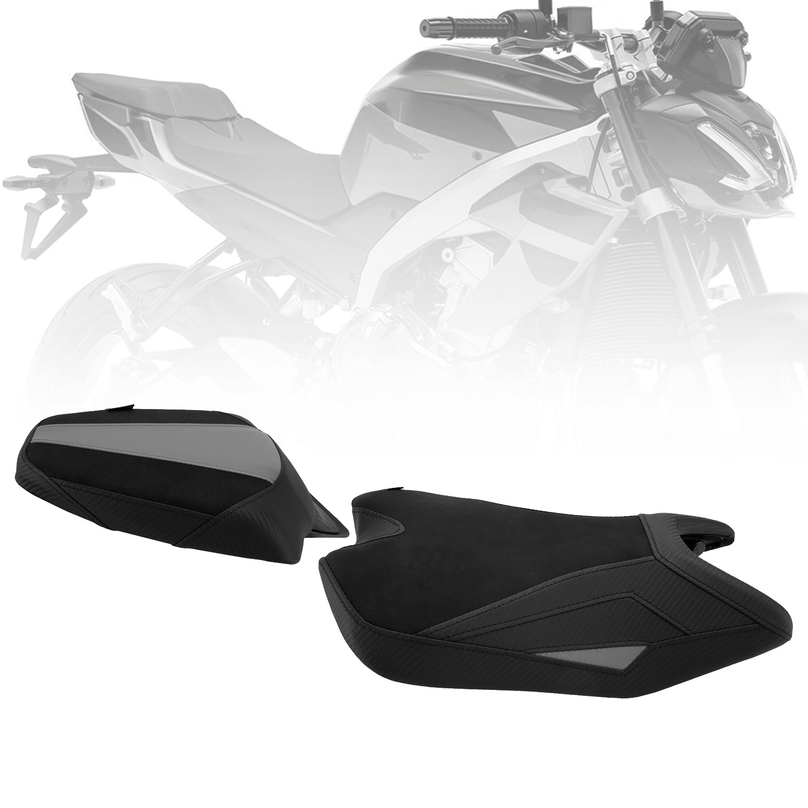 Lower Front W/ Rear Seat Driver Pillion Gray For Aprilia Rs457 Rs 457 2024-2025