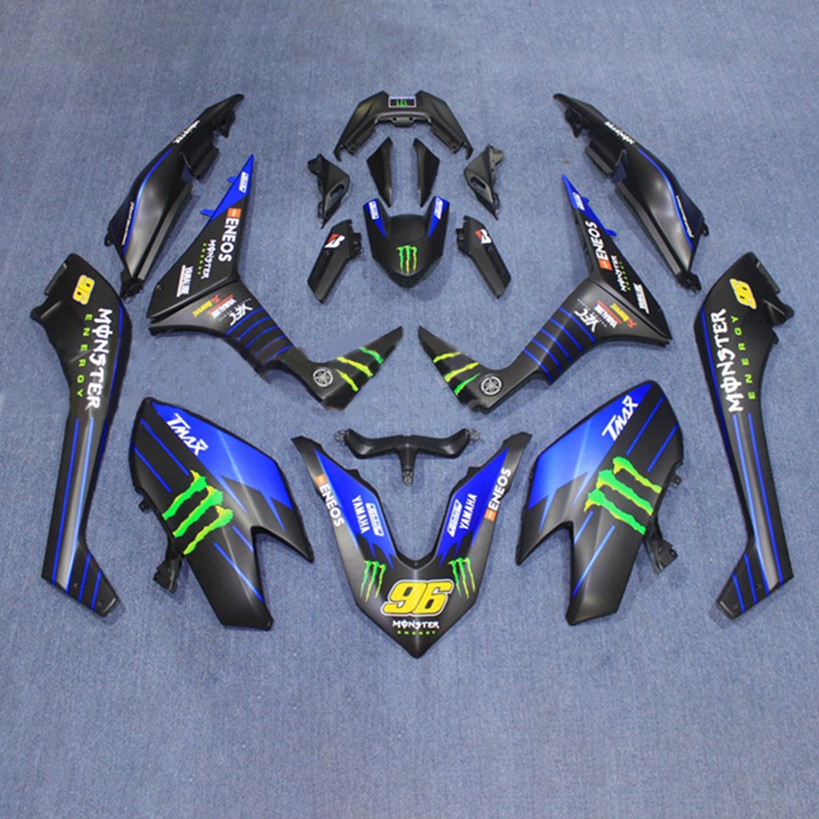 2017-2018 Yamaha T-MAX TMAX530 Kit de carénage Kit Bodywork Abs