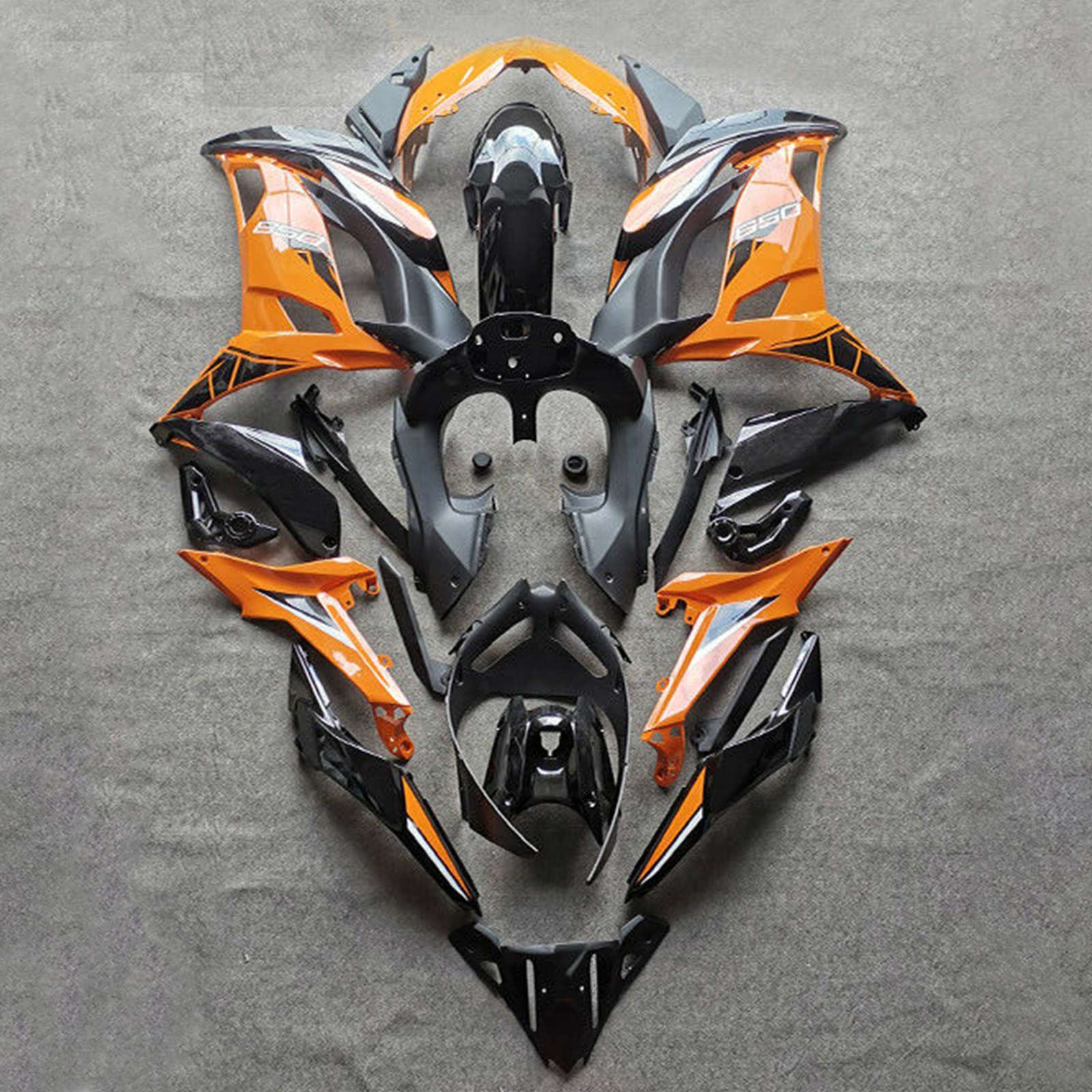 2017-2019 Kawasaki Ninja 650 ER-6F EX650 Fairing Kit Plastic 04# Generic