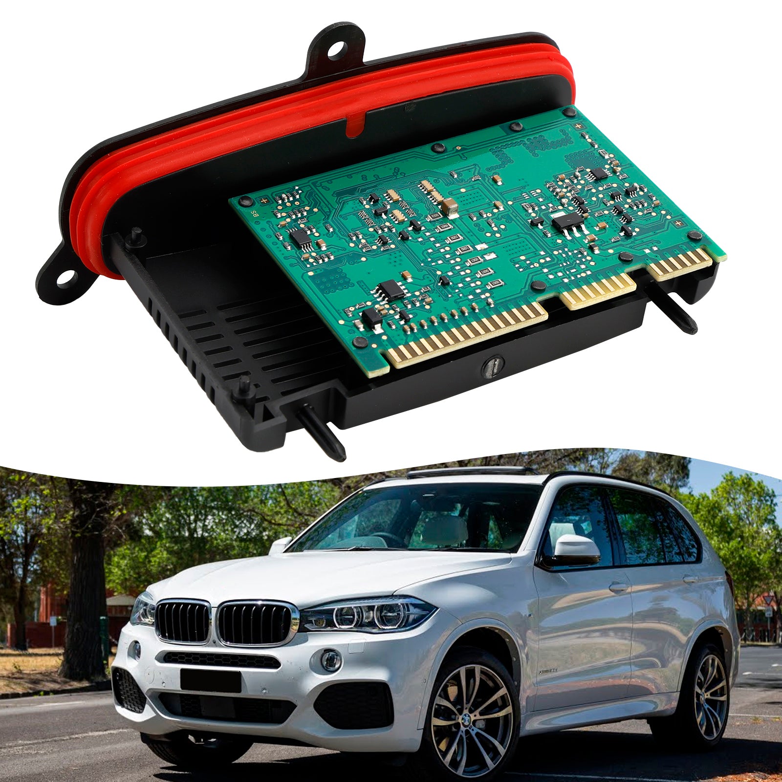 Headlight Driver Module Control Unit 63117316187 For BMW X5 X6 F15/F16 2014-16
