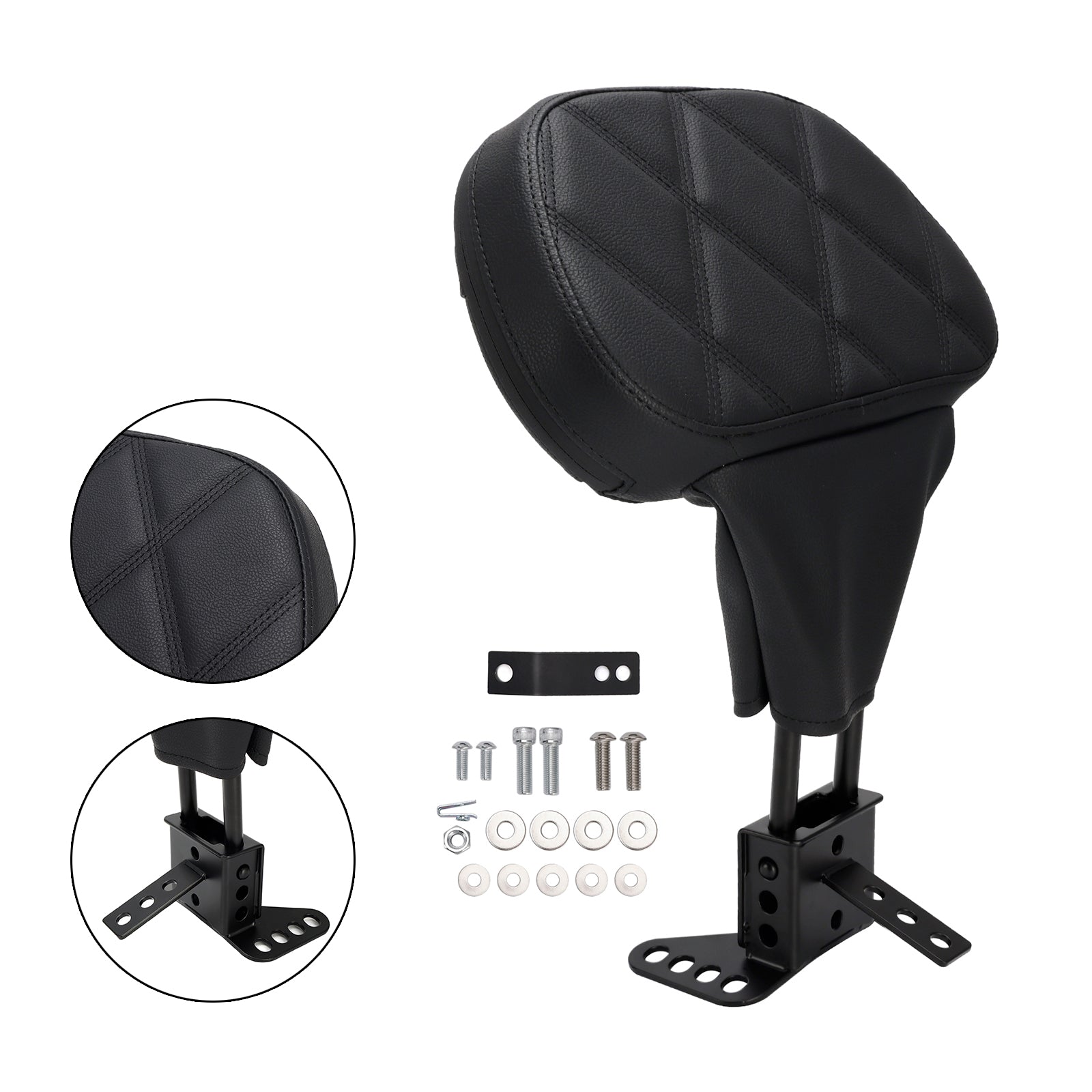 1988-2008 Street Electra Road Glide Road King Tri Glide Driver Backrest pad