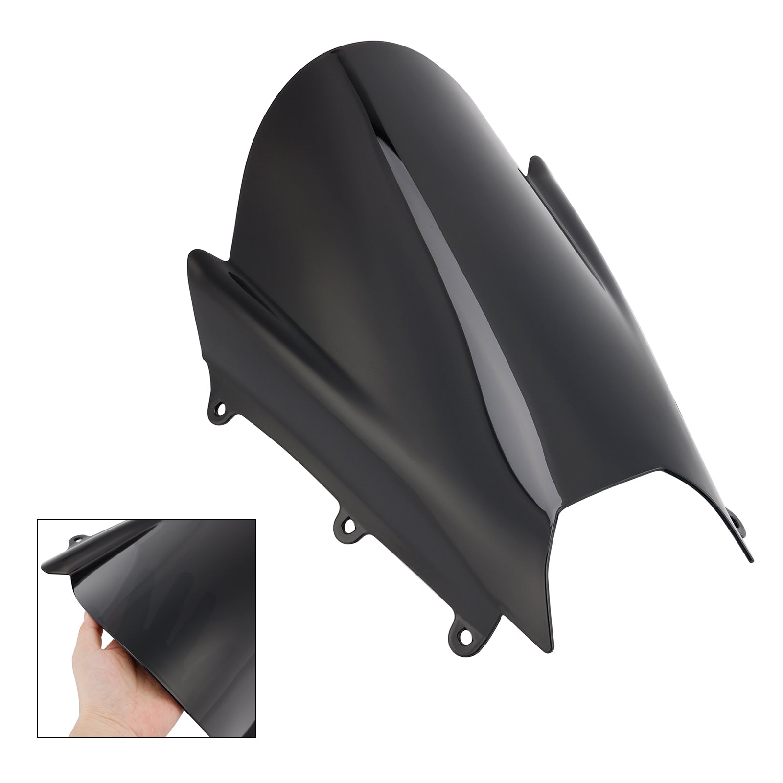 Windshield WindScreen fit for Suzuki GSX-8R GSX-8R 2024-2025 Black