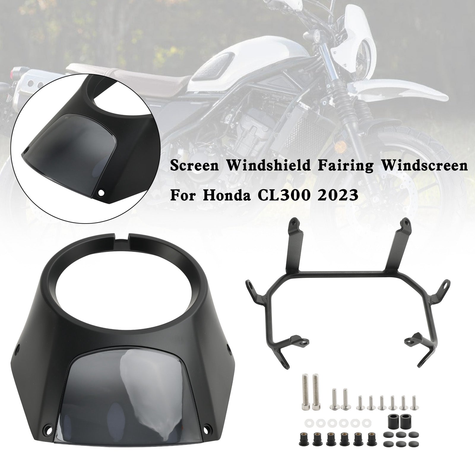 2023 Honda CL300 Headlight Windshield Fairing Windscreen