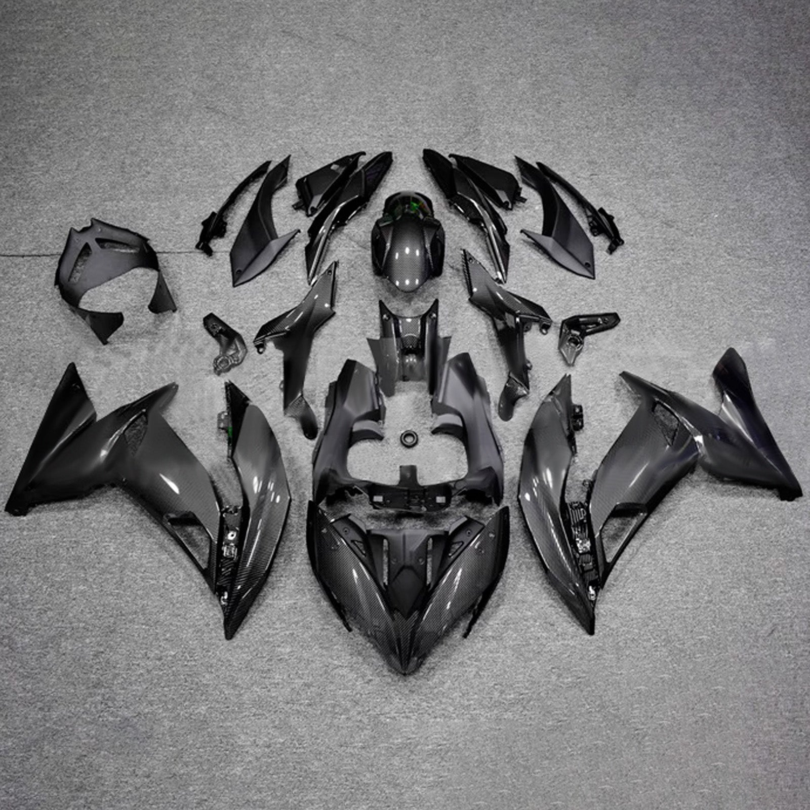 Injection Fairing Kit Bodywork Plastic ABS fit For Kawasaki ER-6F Ninja650R 2017-2019