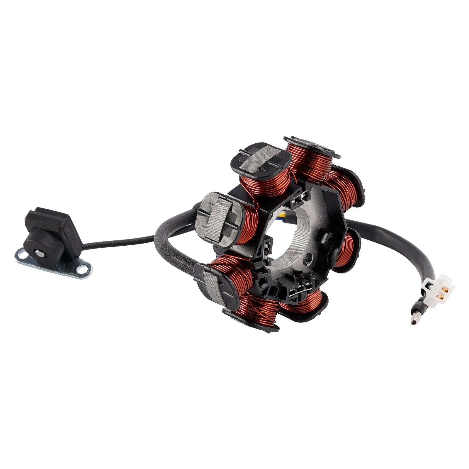 8 Bobina - 3 Wire - Stator Assy para Kawasaki ZX 130 Xcite 2008-2010 21003-0014