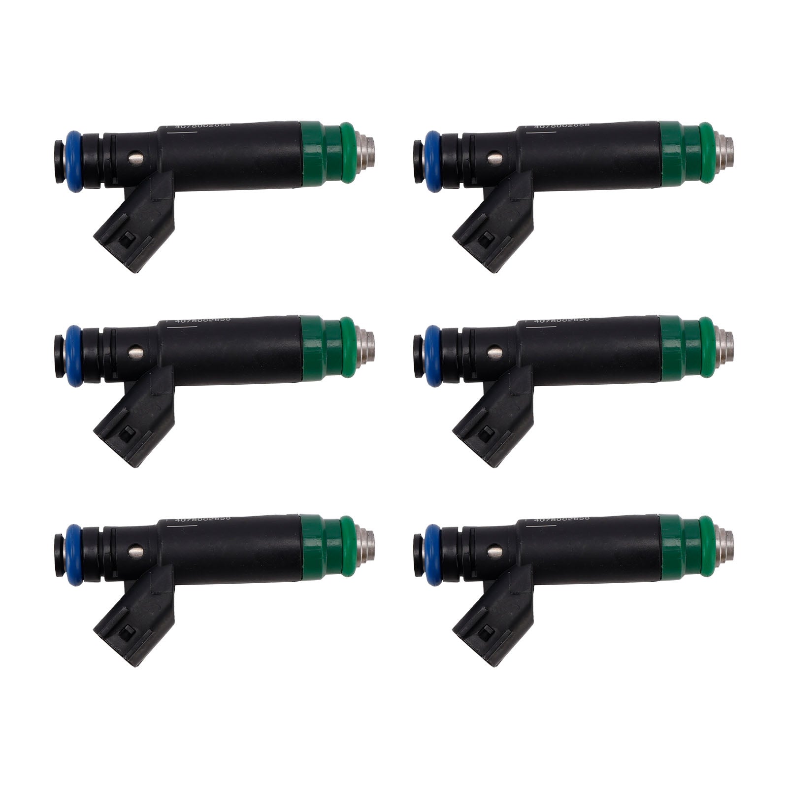 6PC 1F1Z9F593DA Fuel Injectors 9F593-214 For Mercury Monterey Ford Freestar