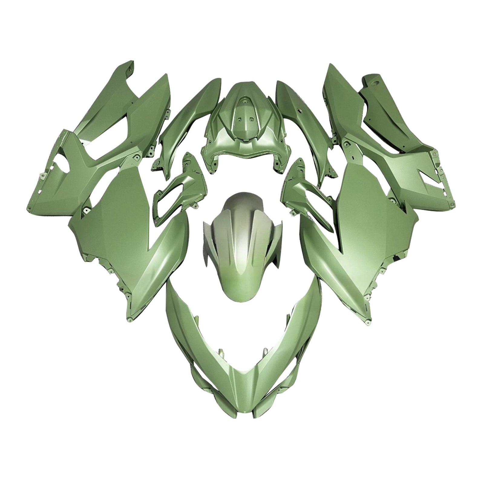 Injectiekuipset carrosserie kunststof ABS geschikt voor Kawasaki EX400 Ninja400 2018-2024