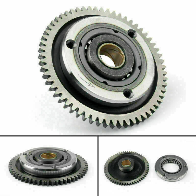 Engrenage d'embrayage de démarreur unidirectionnel pour Honda CN250 Spazio Helix 1986-07 CH250 Elite