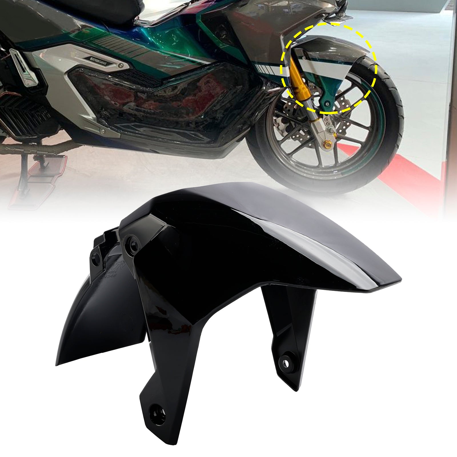 Front Fender Mudguard Fairing Cowl For Honda ADV 160 2023-2024