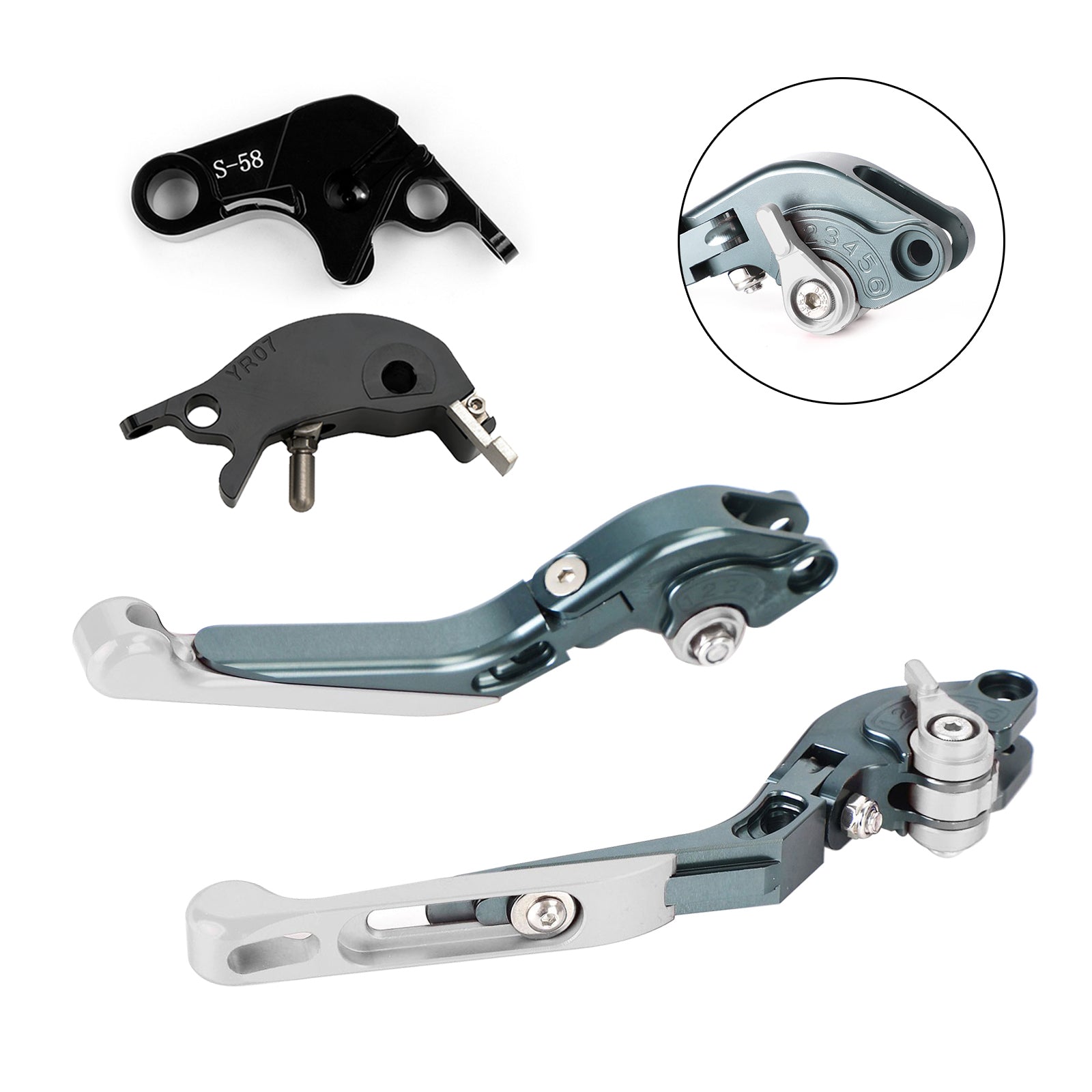 2022-2023 YAMAHA YZF R7 MT-10/SP FZ-10/SP Palanca de freno de embrague ajustable