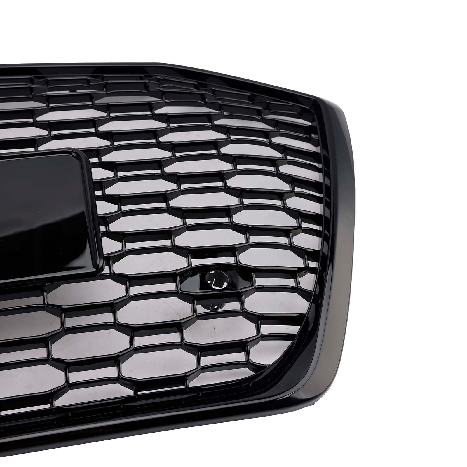 2019-2023 Fit Audi A6 S6 W//O ACC RS6 Style Honeycomb Mesh Front Grille Grill