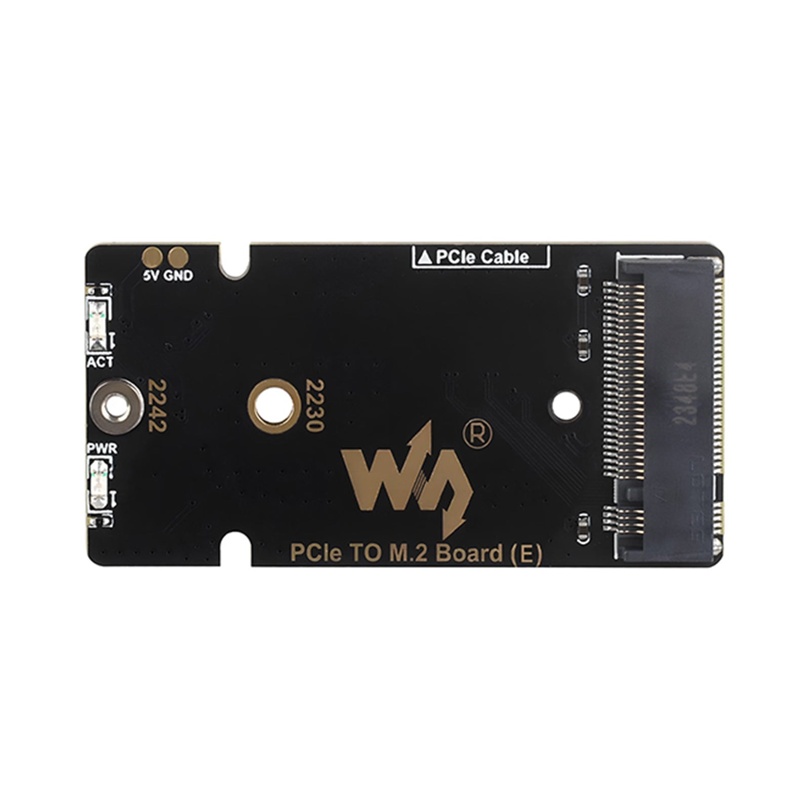 Adaptateur Raspberry Pi 5 PCIe vers M.2, carte d'extension 5/5B, protocole de disque dur Nvme