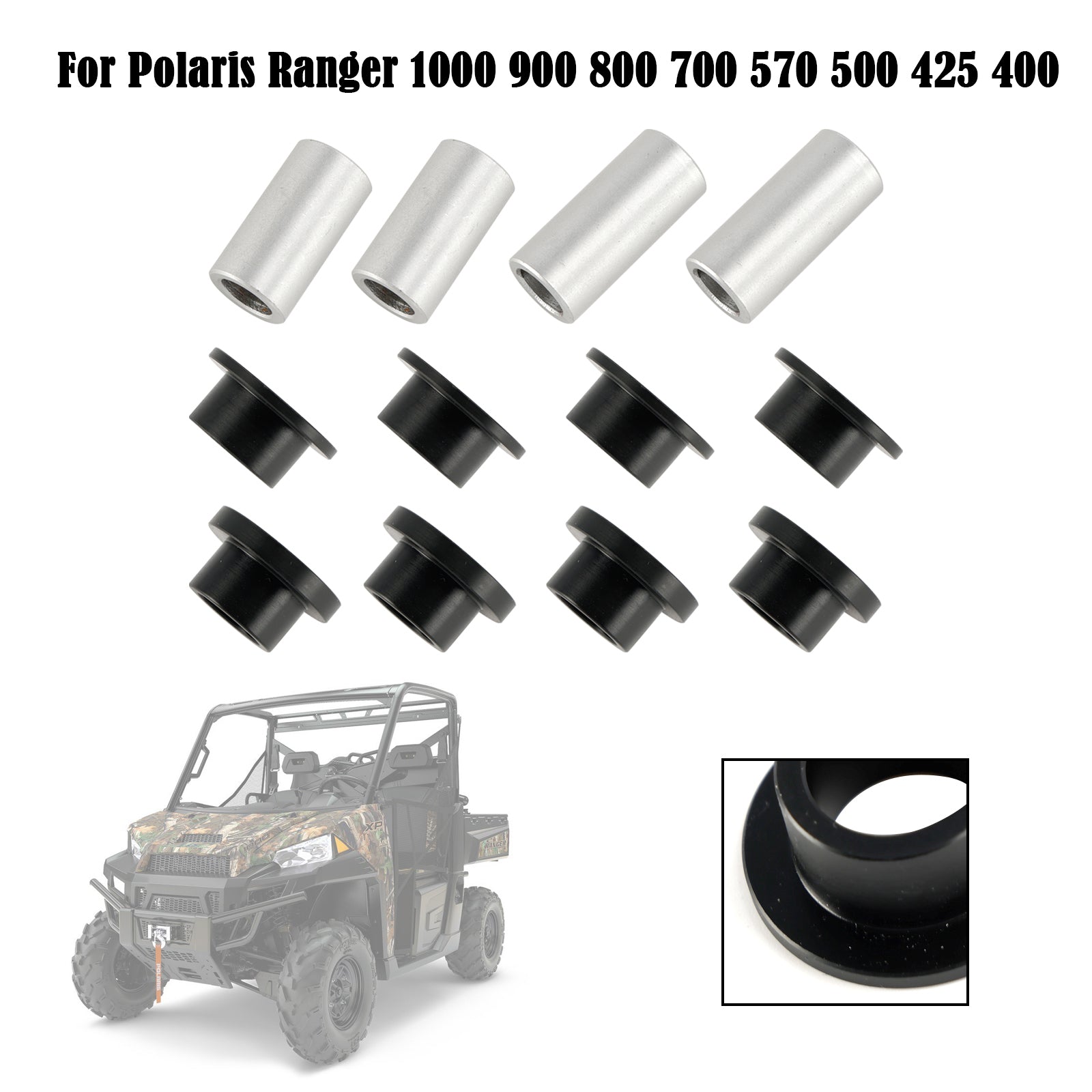 7042078 7042333 Støtdemperbøssinger for Polaris Ranger 1000 900 800 700 570