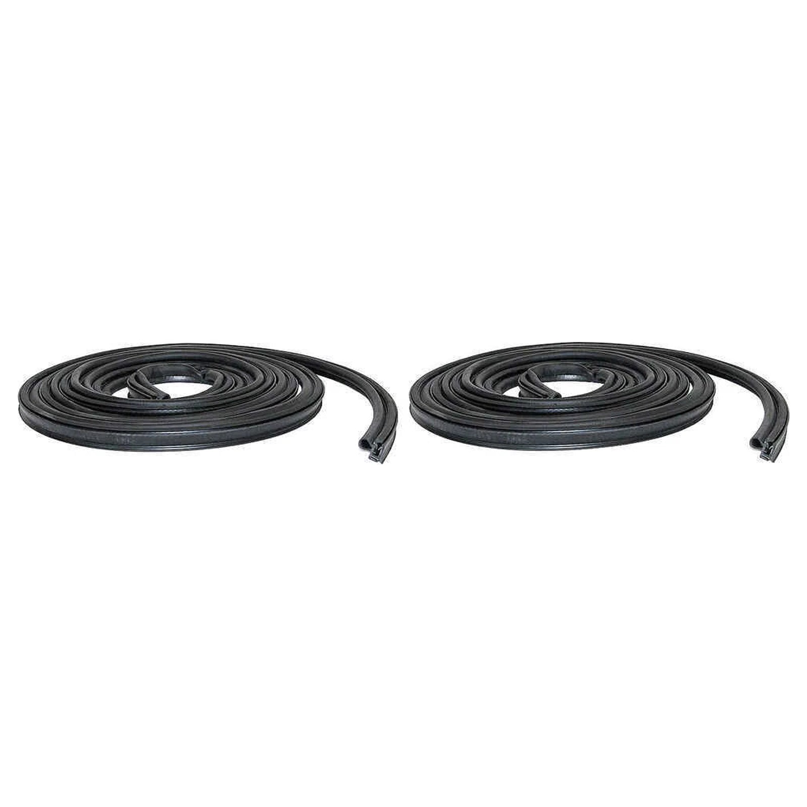 2Pcs Front Left+Right Door Weatherstrip Seal For Chevy Colorado S10 GMC Sonoma