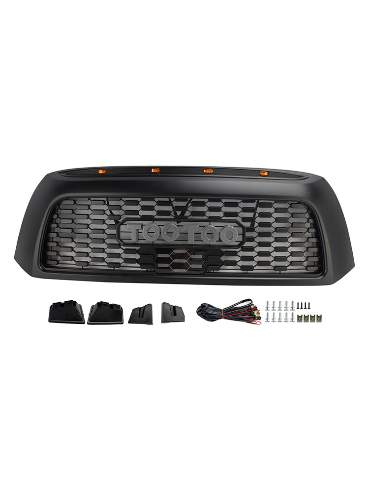 Honeycomb Front Bumper Grill Grille Fit Toyota Tundra 2006-2009 TRD PRO Black