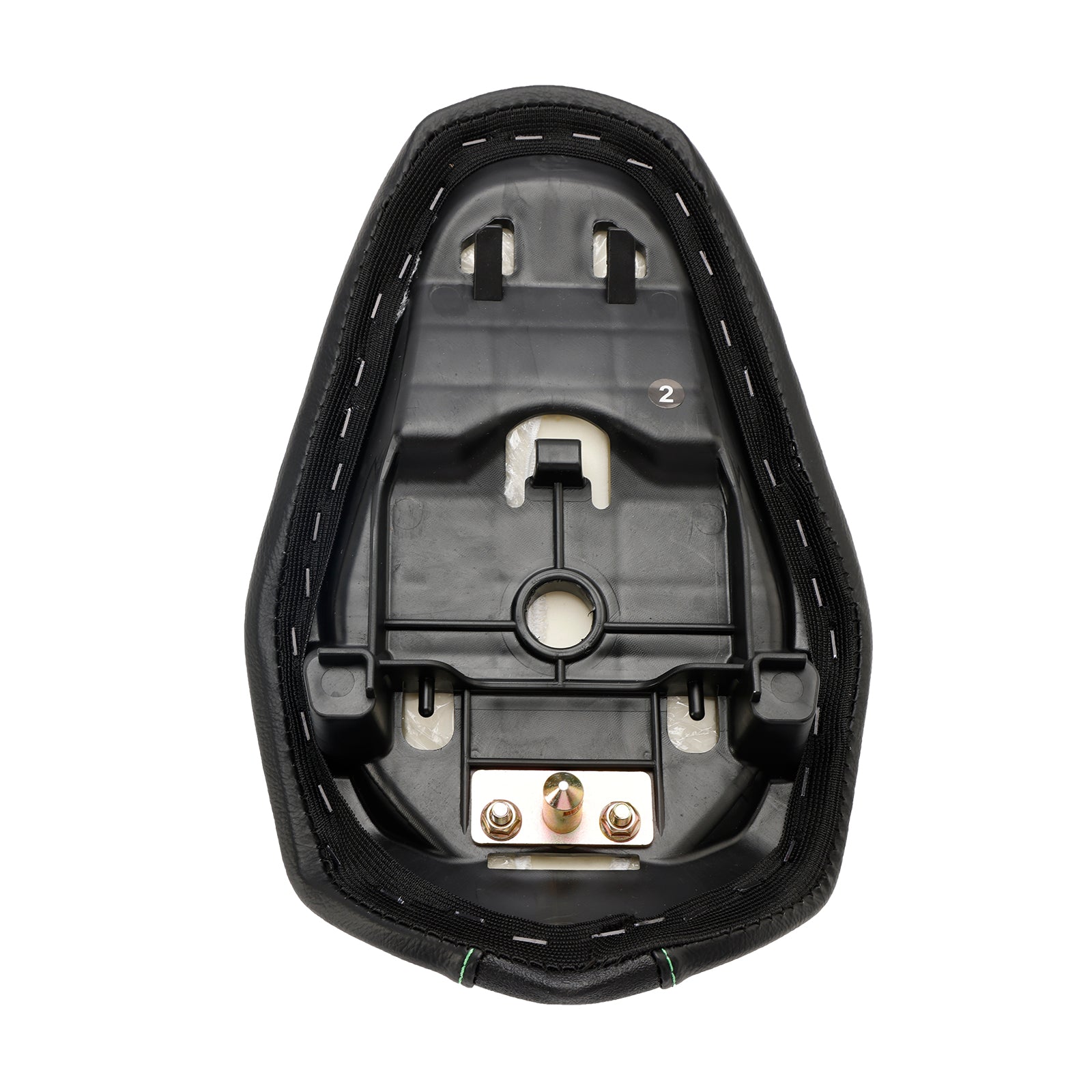 2023 Kawasaki ZX-4R ZX-4RR Bakre passasjersete Pute Pillion Flat Blacka