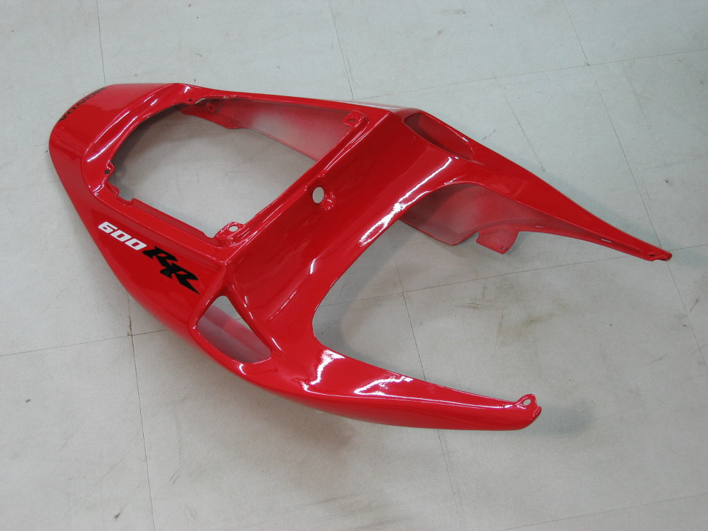 2005-2006 Honda CBR 600 RR Red & Black CBR Honda Racing Fairings Generic