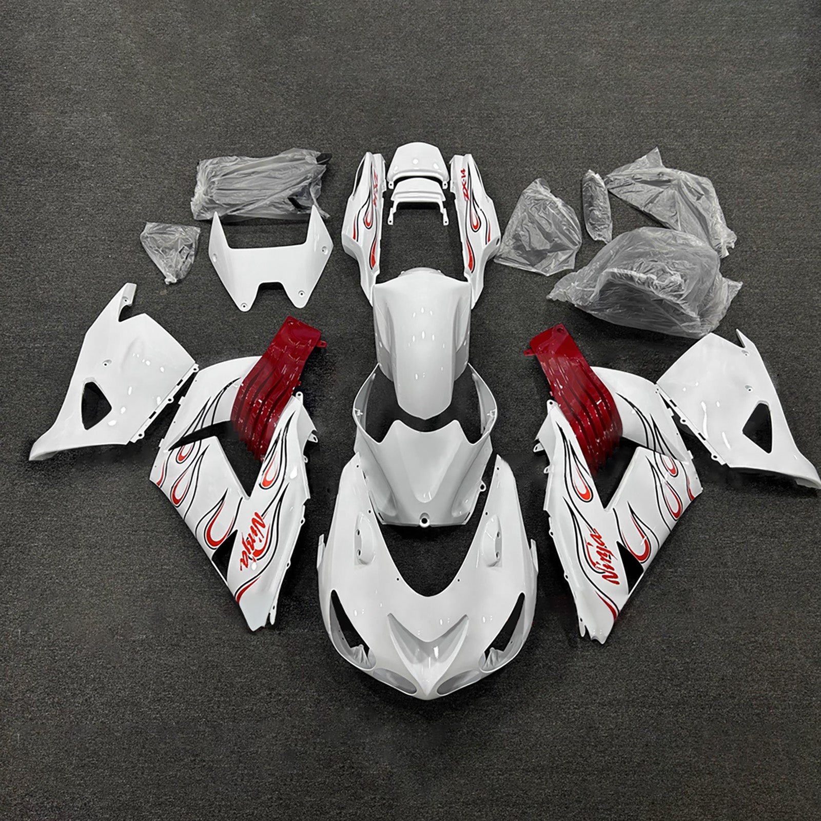 Injection Fairing Kit Bodywork fit For Kawasaki ZX14R ZZR1400 2012-2025