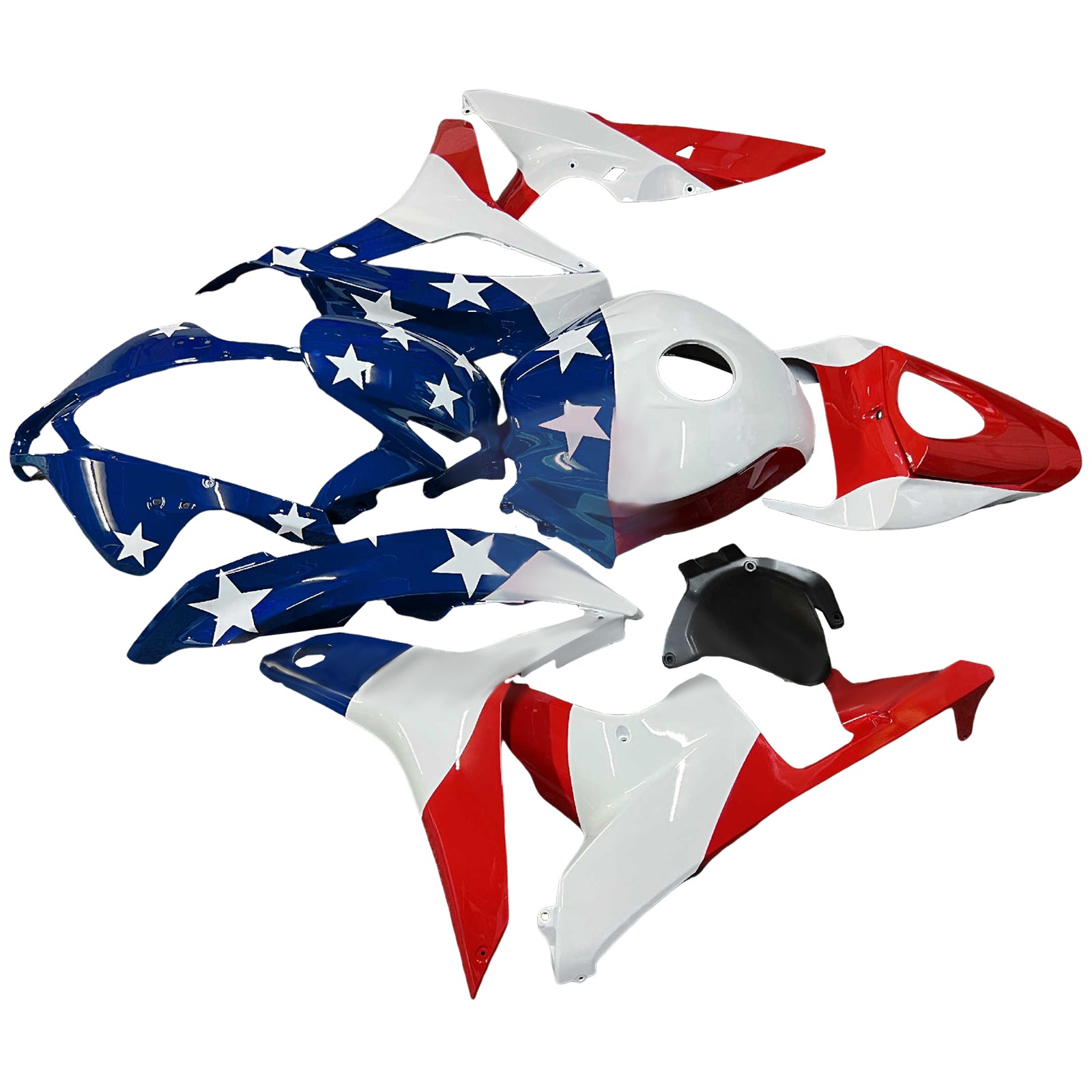 Kit de carénage d'injection Bodywork Abs en plastique pour Honda CBR600RR 2007-2008 F5