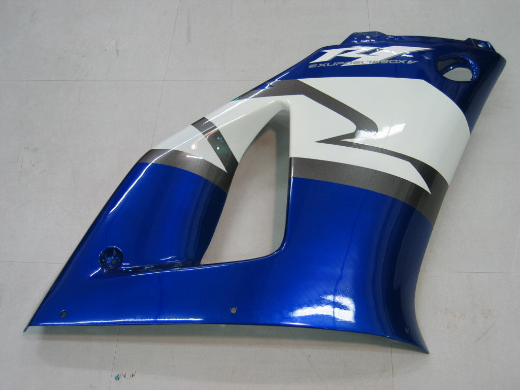 2000-2001 Yamaha YZF-R1 Bleu Noir R1 Racing Carénages Amotopart Carénage des douanes